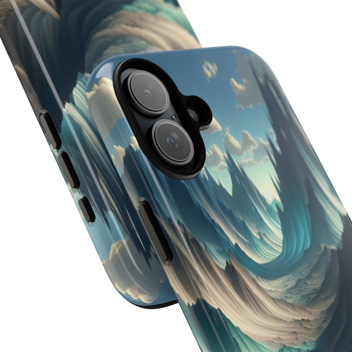 Whispering Peaks of Imagination - Phone Case