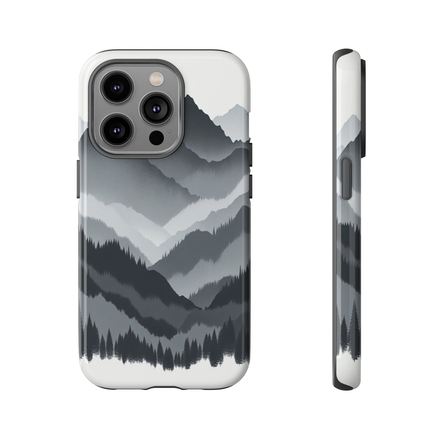 Layers of Misty Peaks - Phone Case