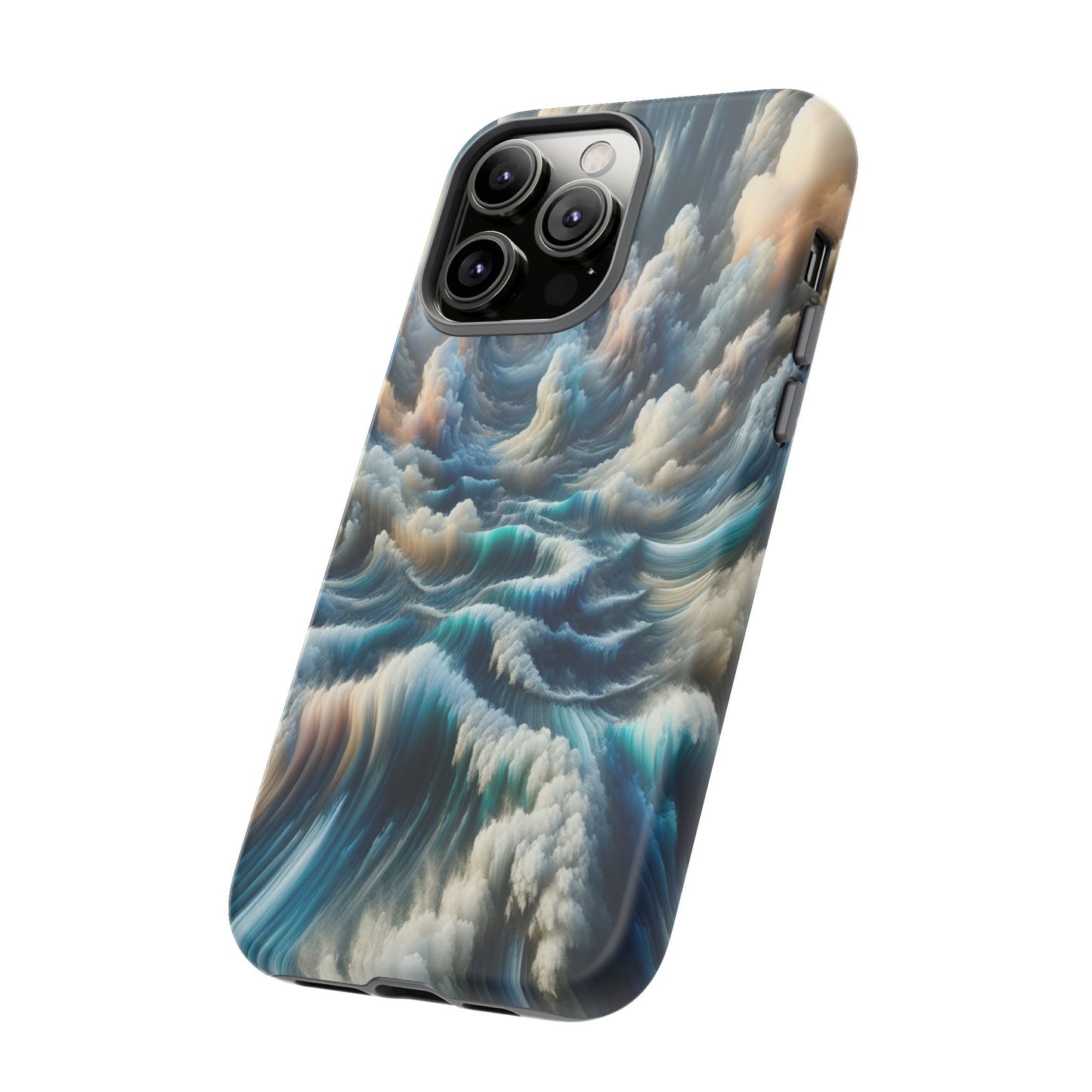 Waves of Clouded Light - Phone Case