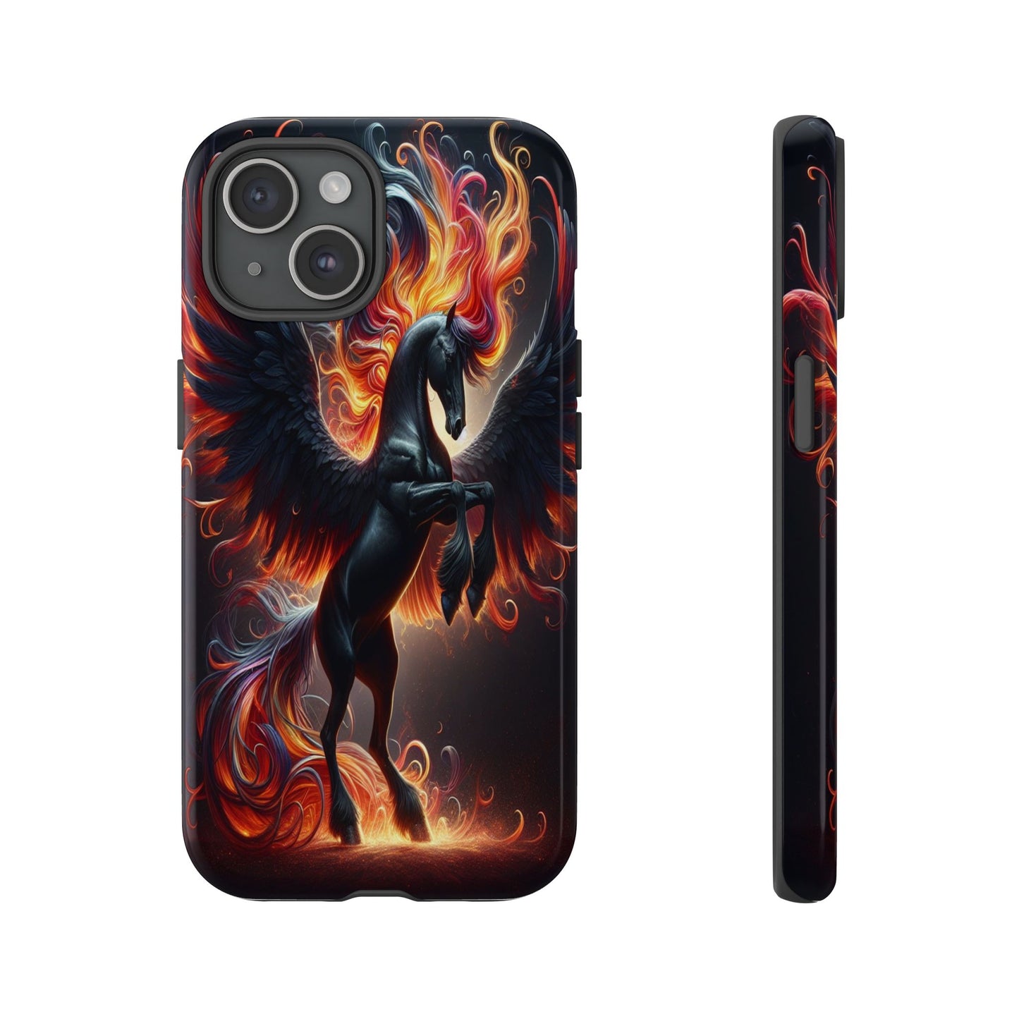Custom ProtectiveWings of Fire and GraceIphone Case Compatible With Iphone 16 15 14 - Phone Cover