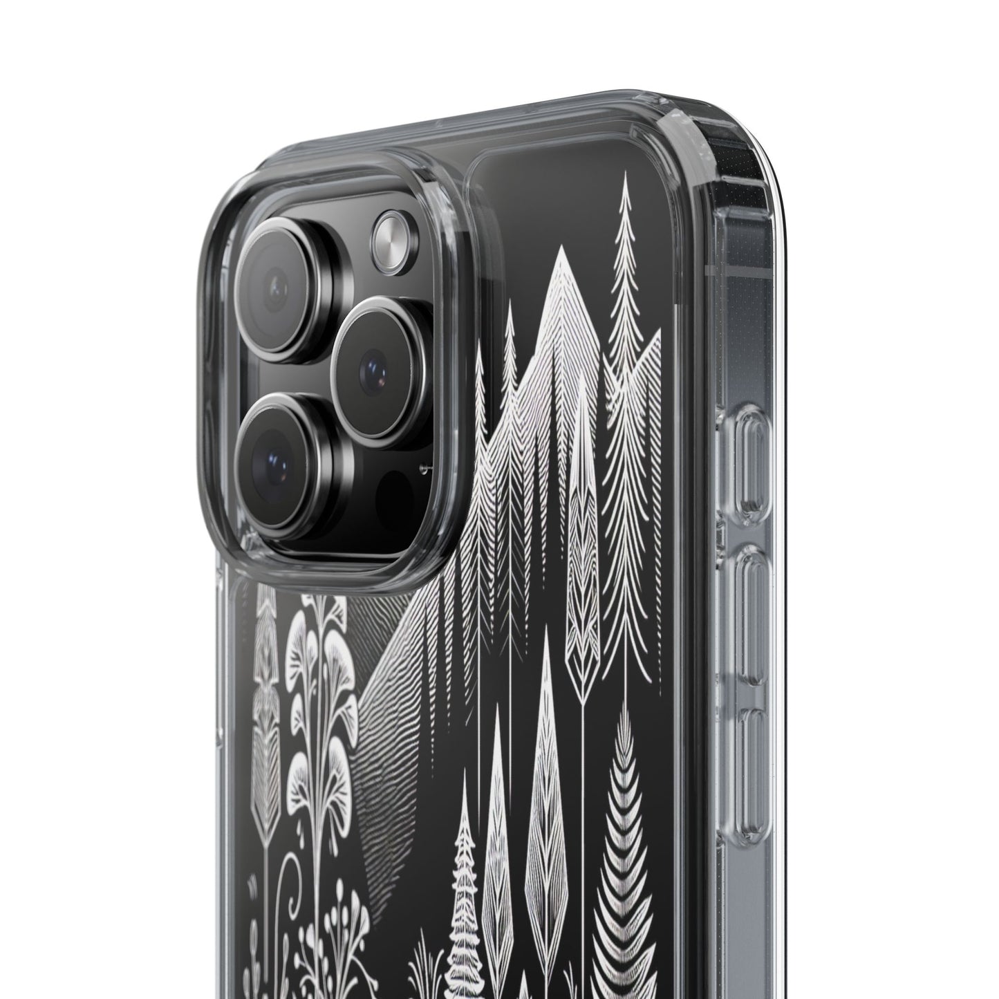 Transparent Alpine Wilderness Pathways Iphone Case Compatible With Iphone 16 15 14 - Clear Phone Cover