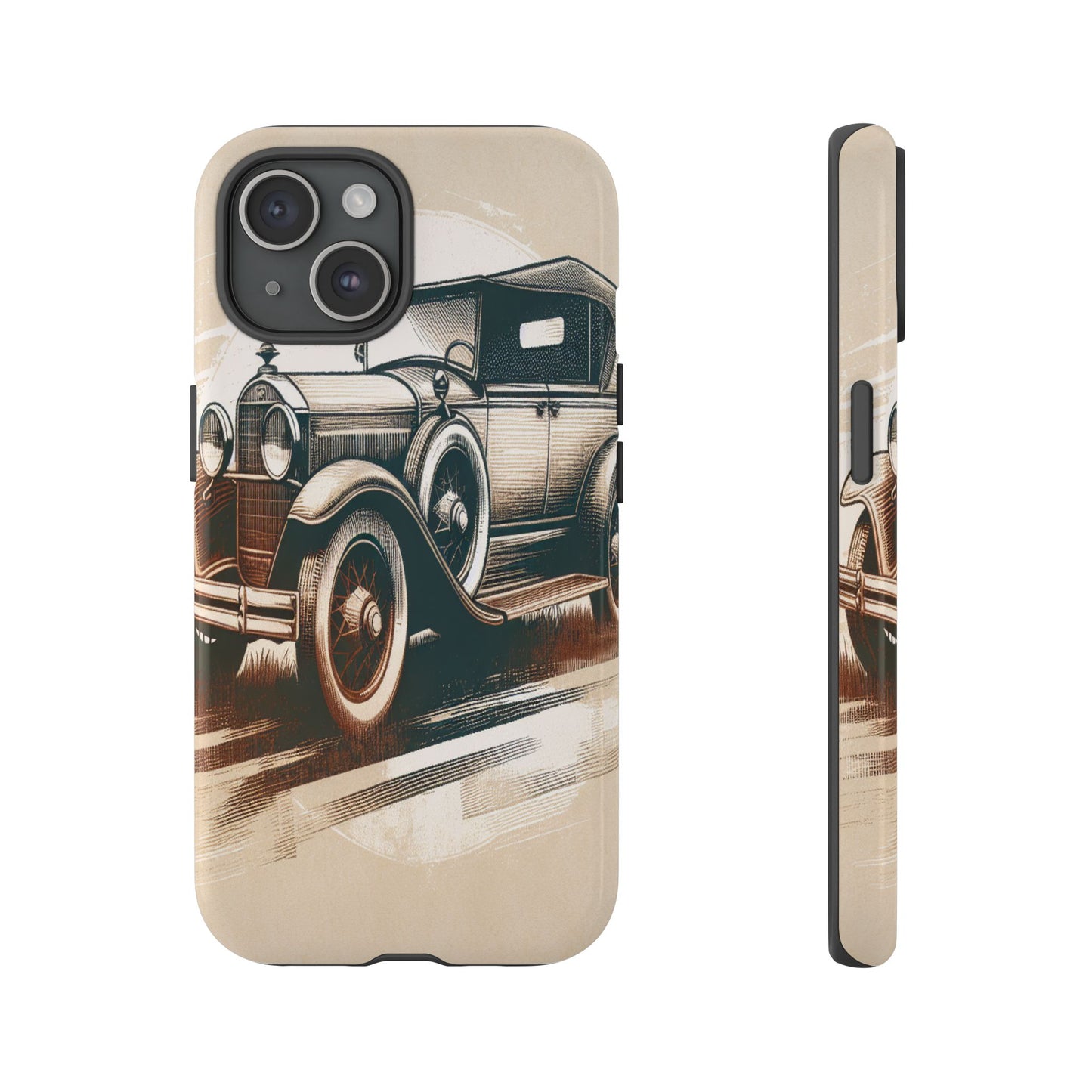 Vintage Wheels in Motion - Phone Case