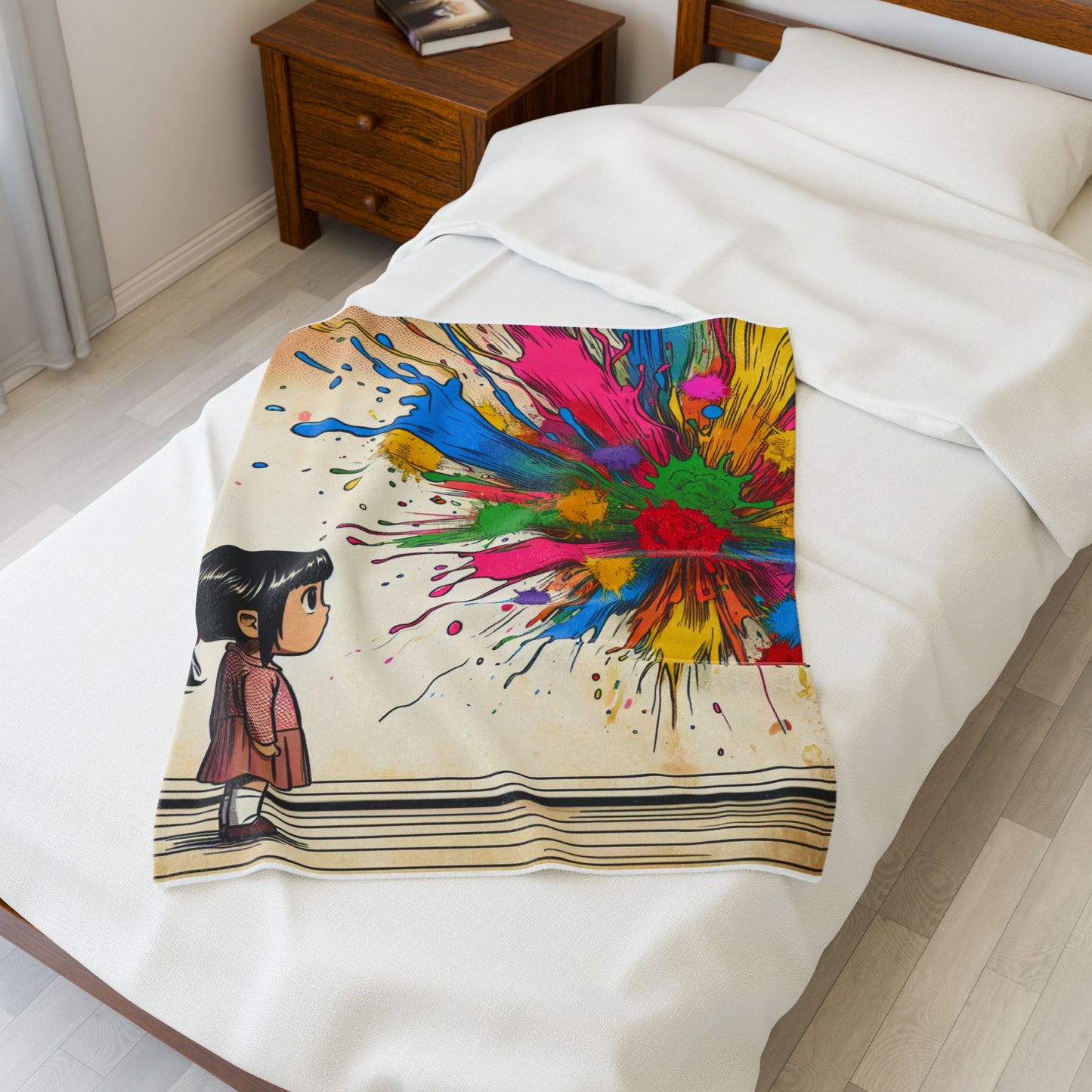 Burst of Imagination - Plush Blanket