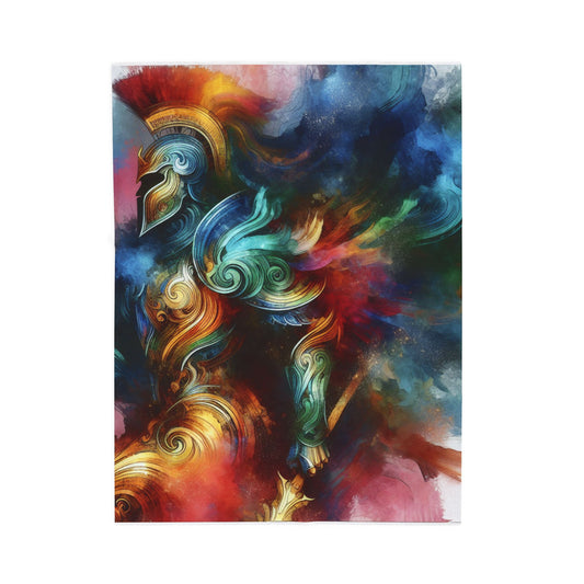 Knight of the Chromatic Realm - Plush Blanket