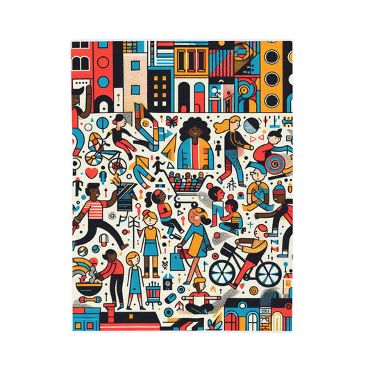 Activities and Community in Motion - Plush Blanket