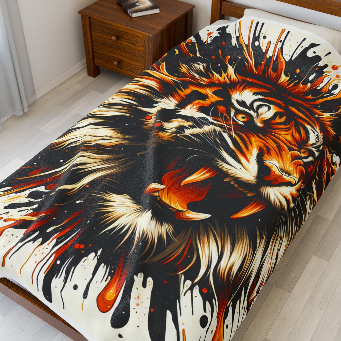 Fierce Essence Unleashed - Plush Blanket