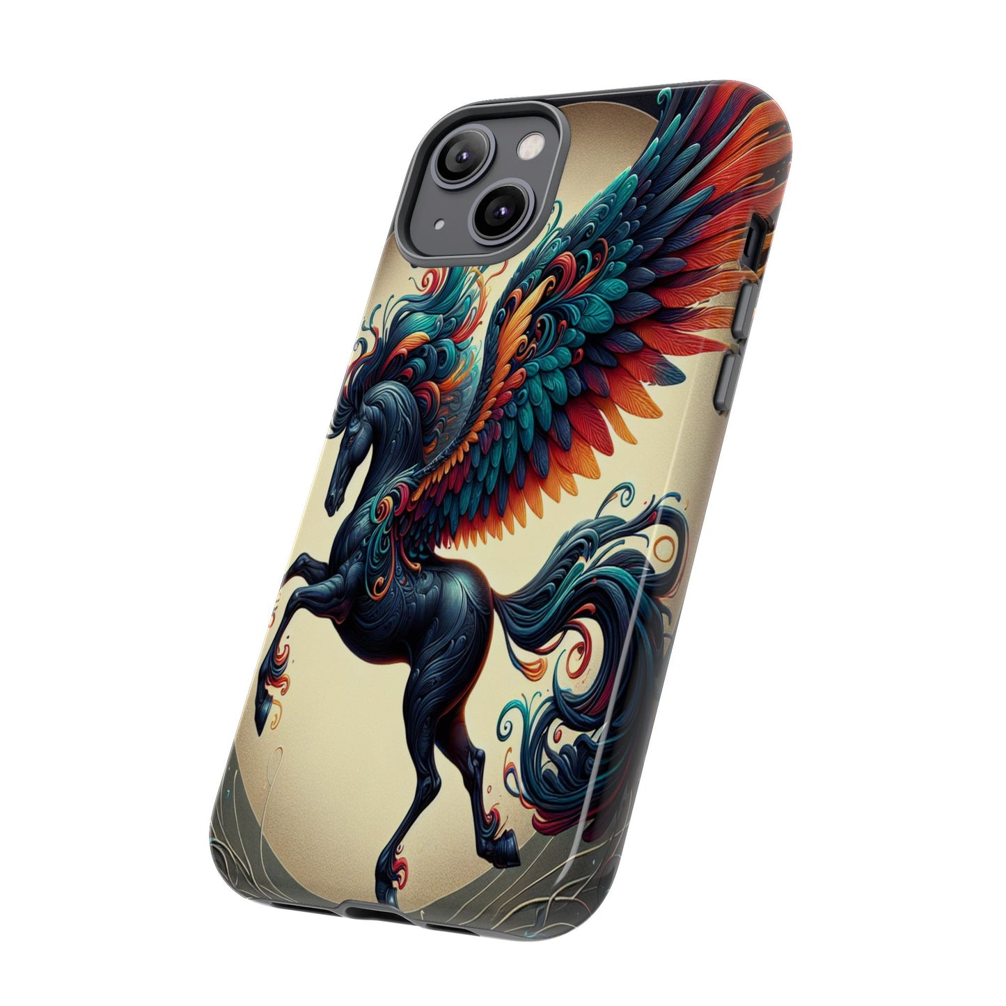 Winged Fantasy in Motion - Phone Case