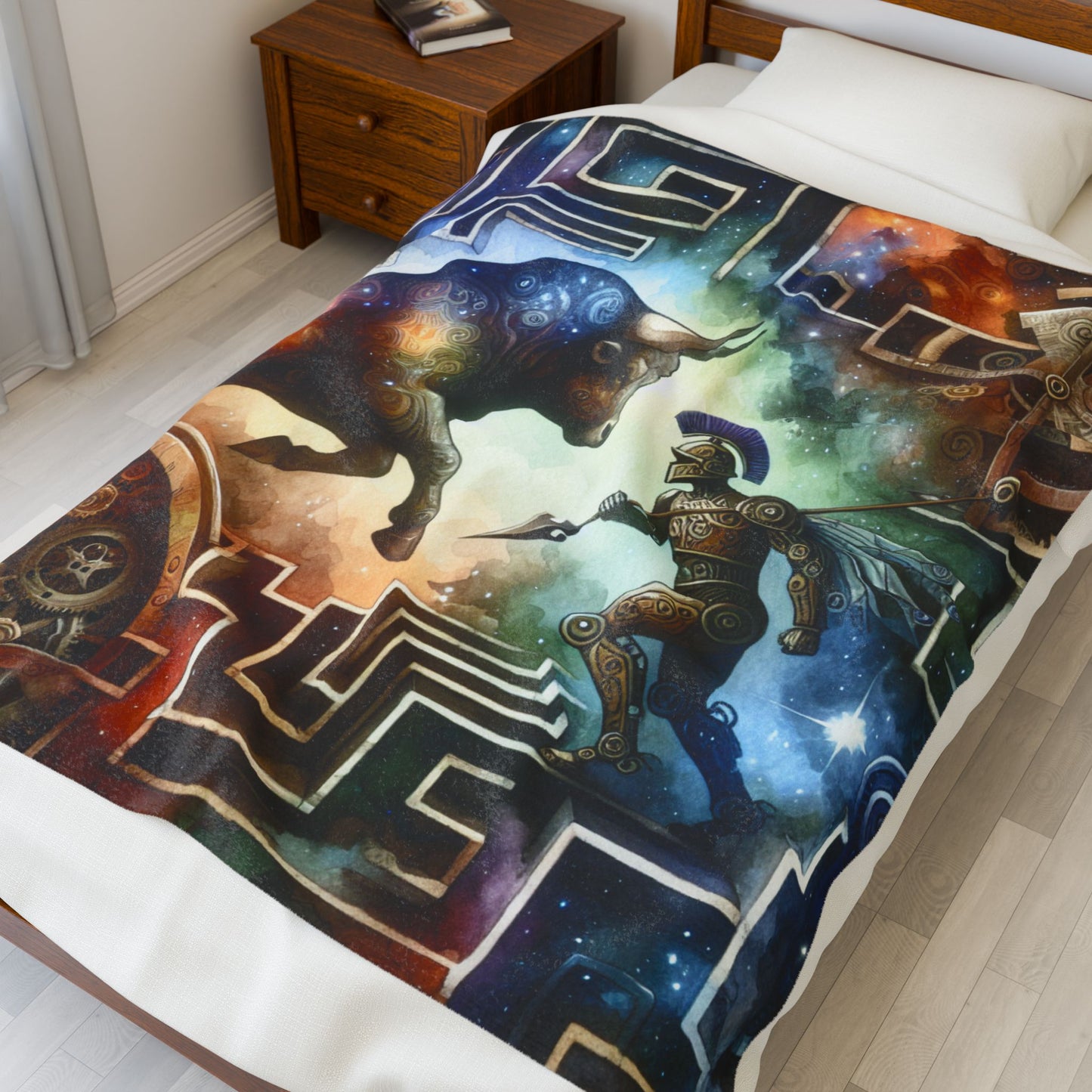 Labyrinth Encounter - Plush Blanket