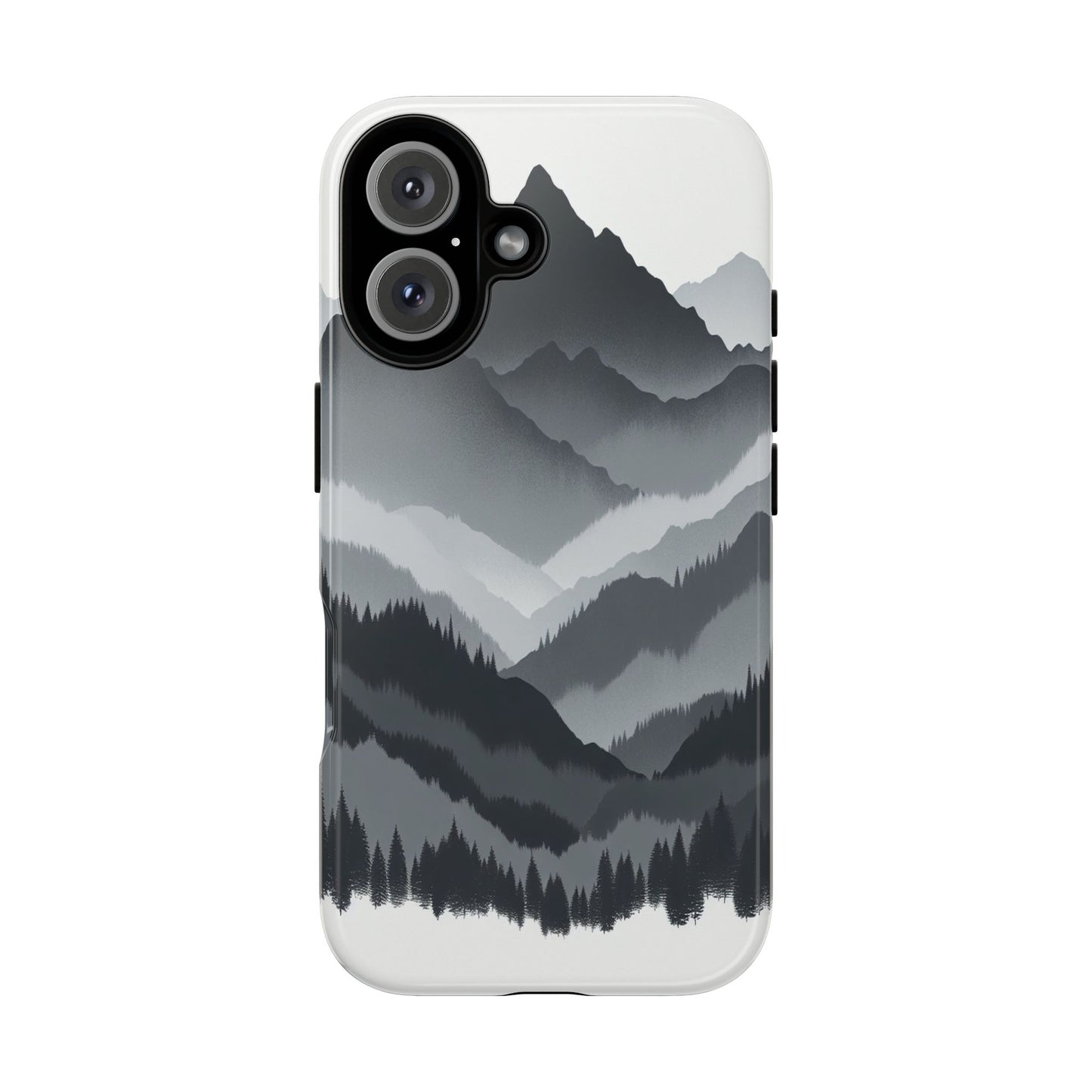Layers of Misty Peaks - Phone Case