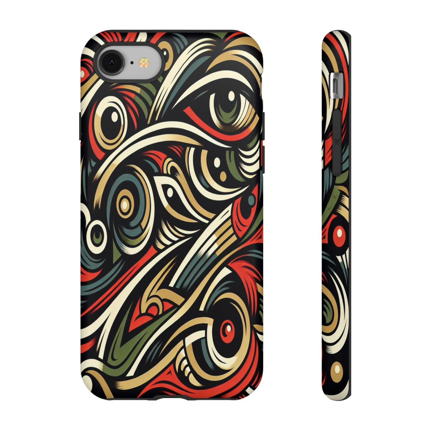 Custom ProtectiveWhirling PatternsIphone Case Compatible With Iphone 16 15 14 - Phone Cover