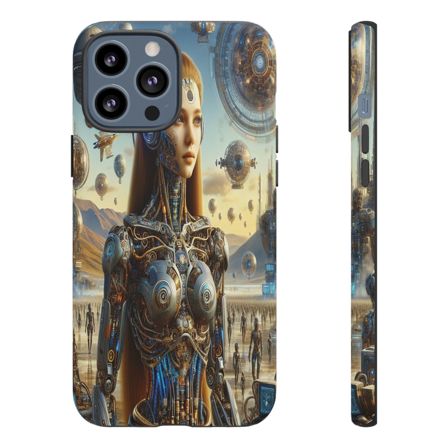 Futuristic Realm of Technology - Phone Case