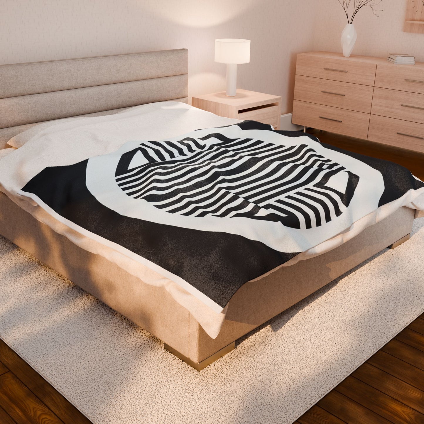 In Threaded Harmony - Plush Blanket