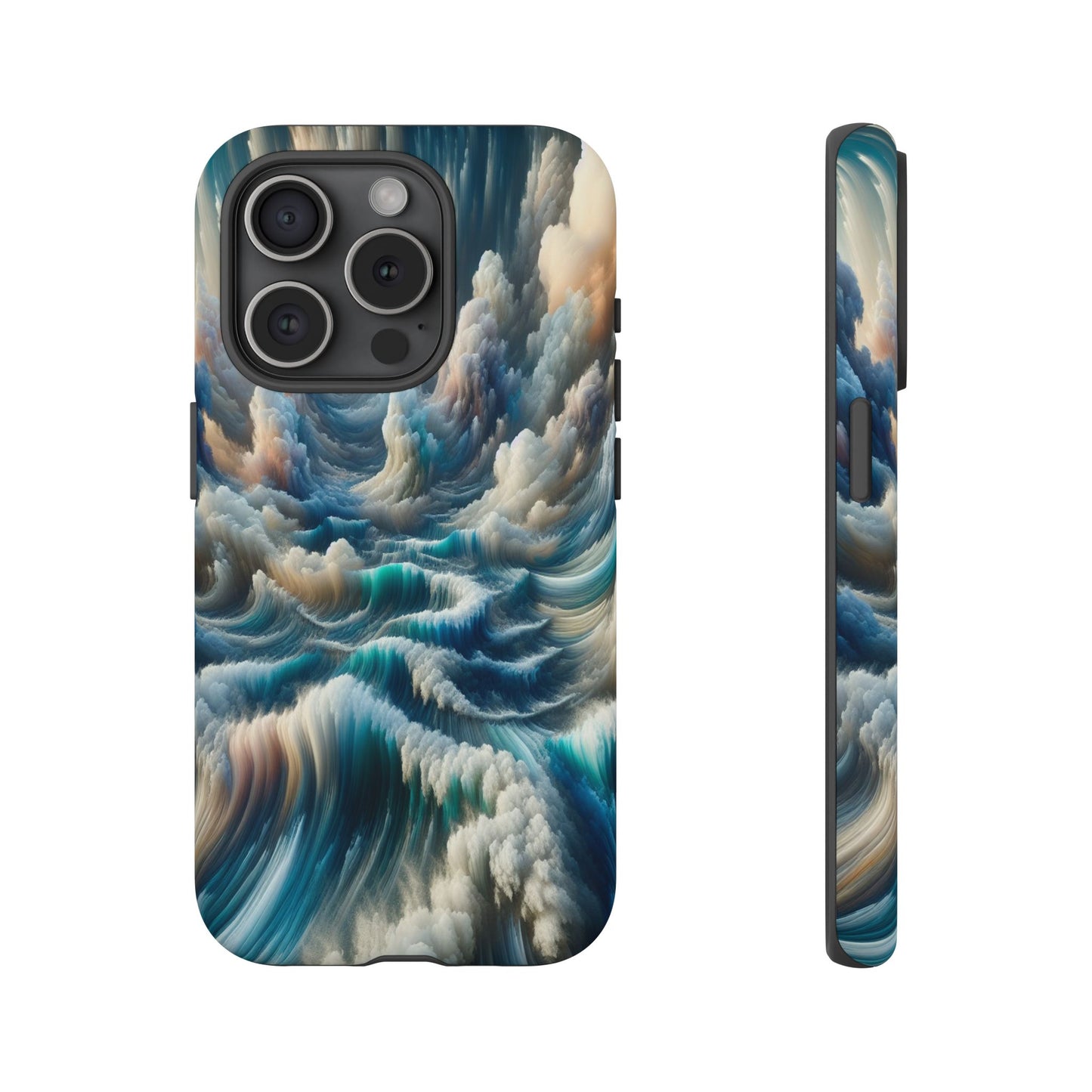 Waves of Clouded Light - Phone Case