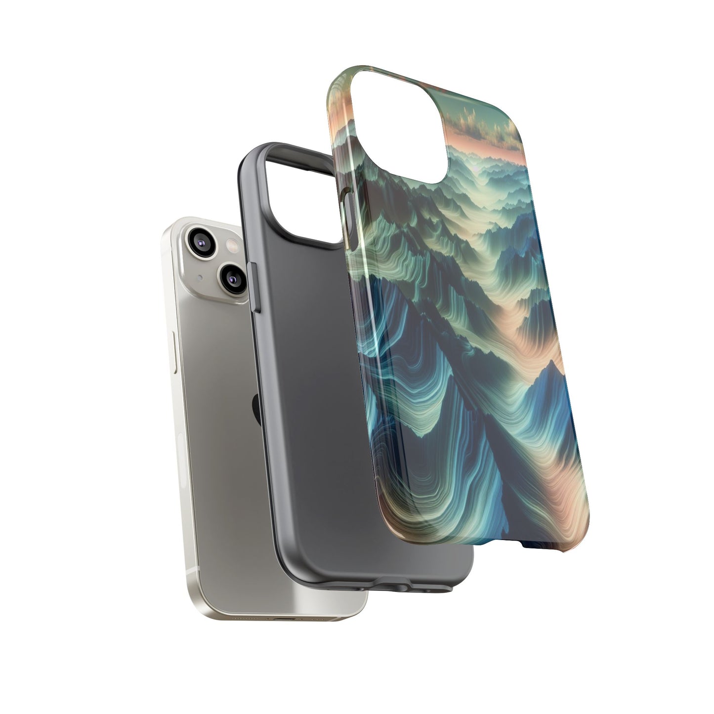 Ethereal Landscapes of Tranquility - Phone Case