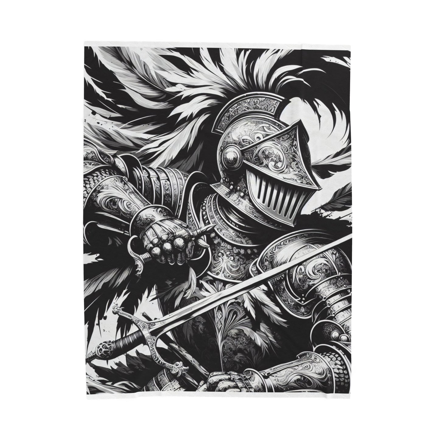Knight of Intricacy - Plush Blanket
