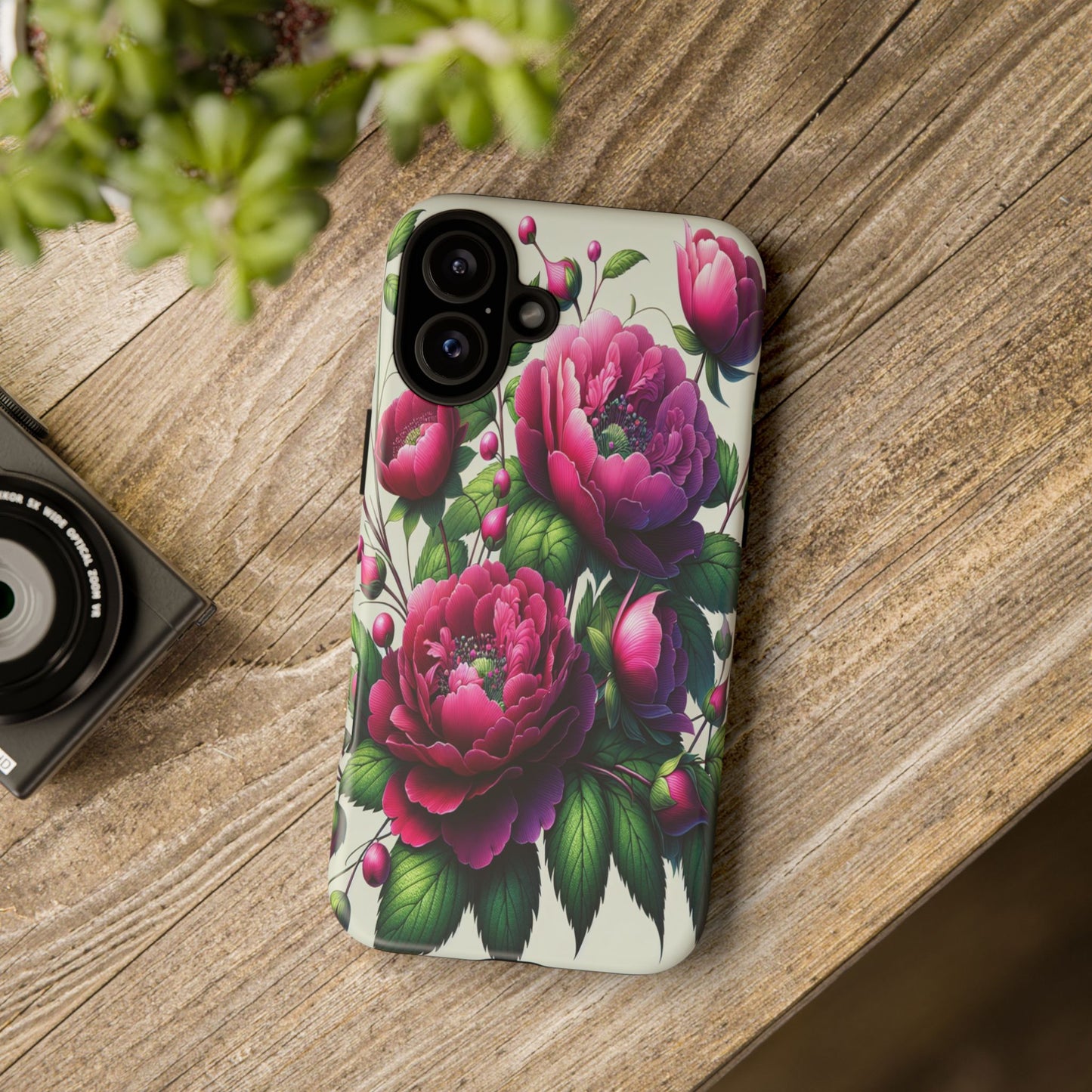 Radiant Petals in Full Display - Phone Case