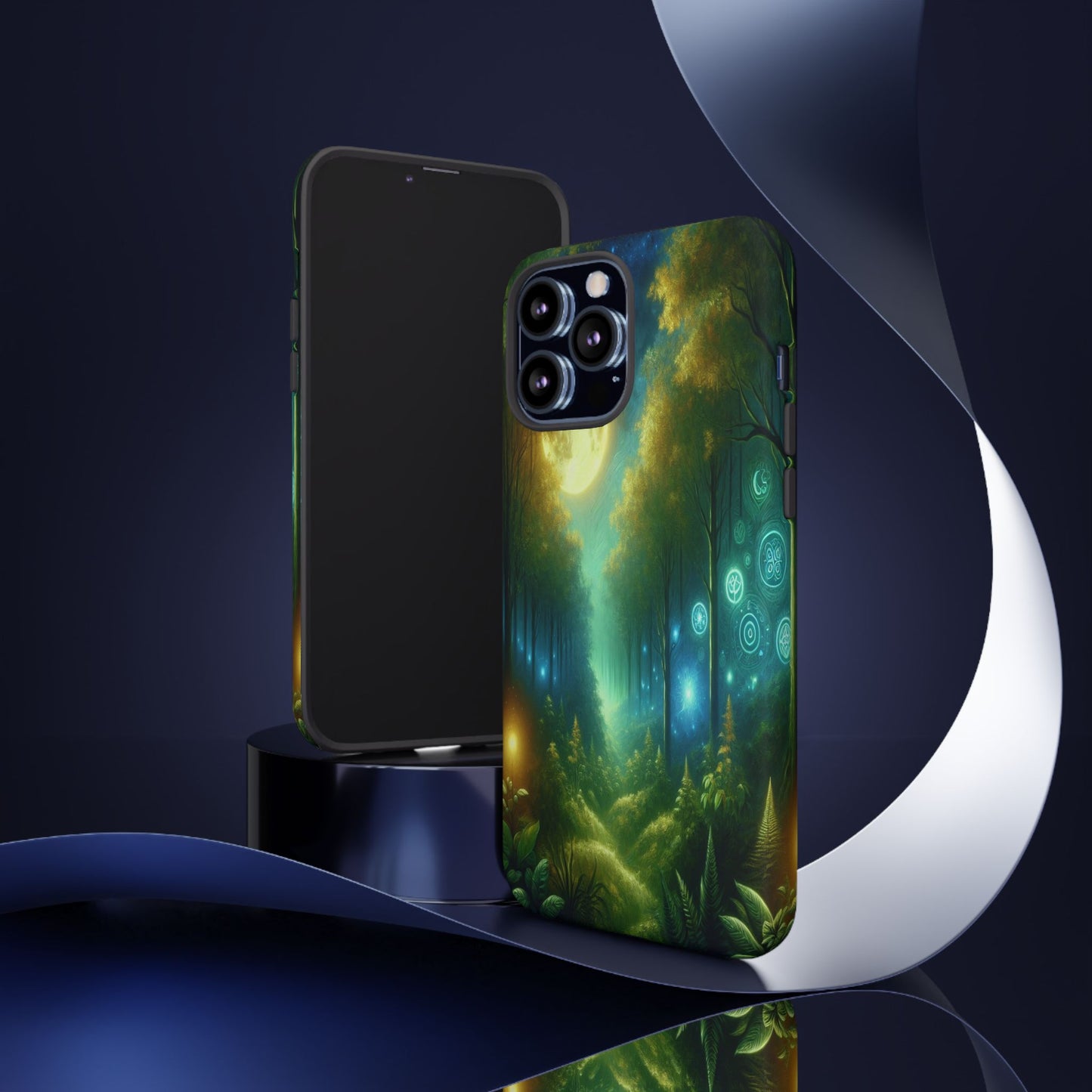 Moonlit Forest Wonders - Phone Case