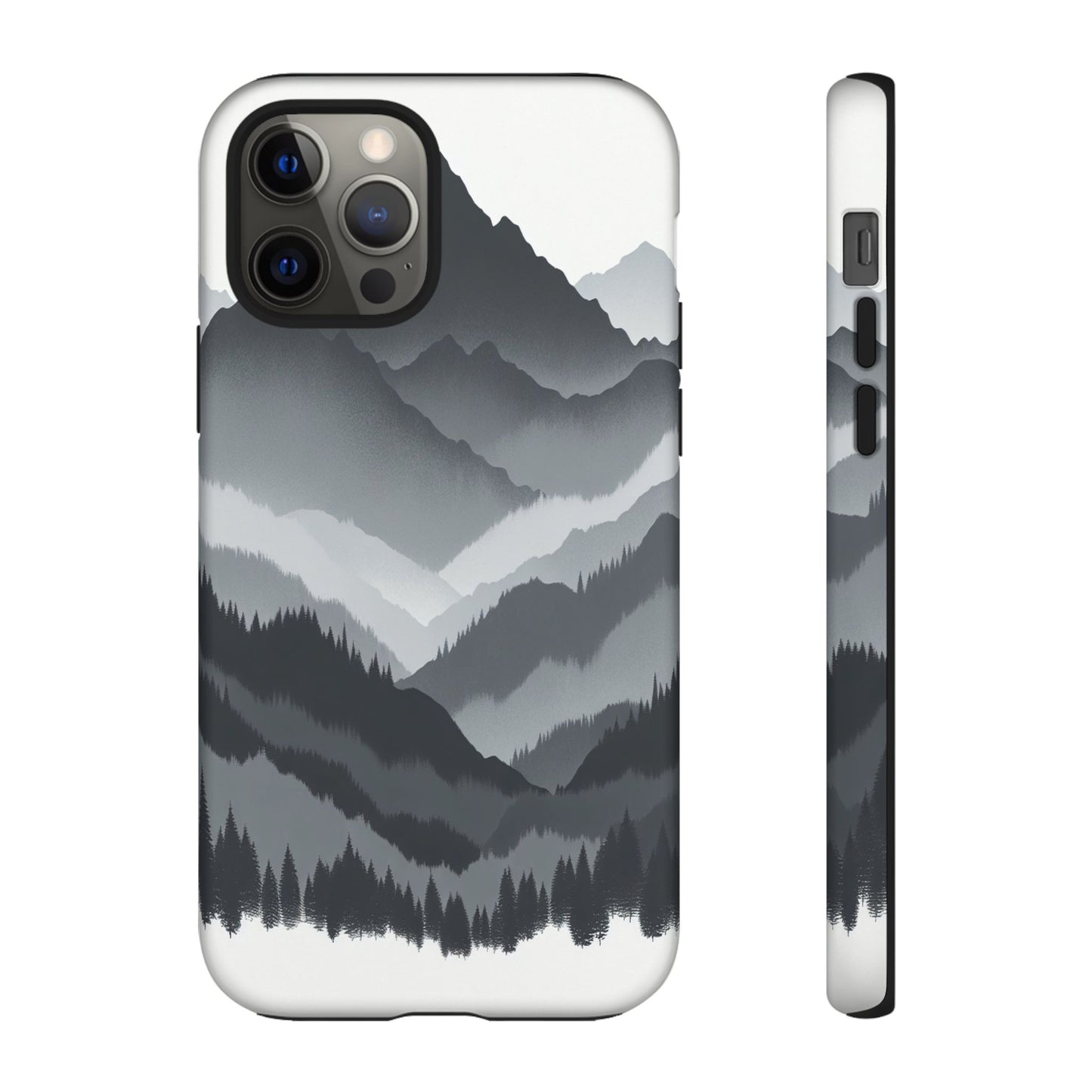 Layers of Misty Peaks - Phone Case