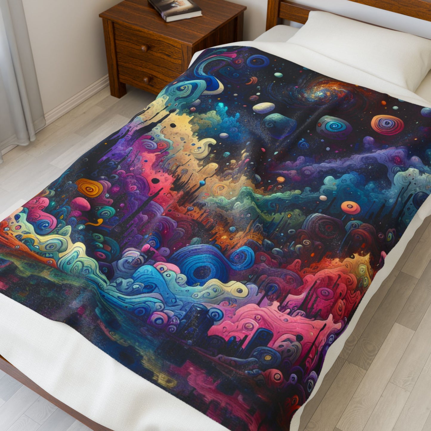 Interstellar Imagination- Plush Blanket