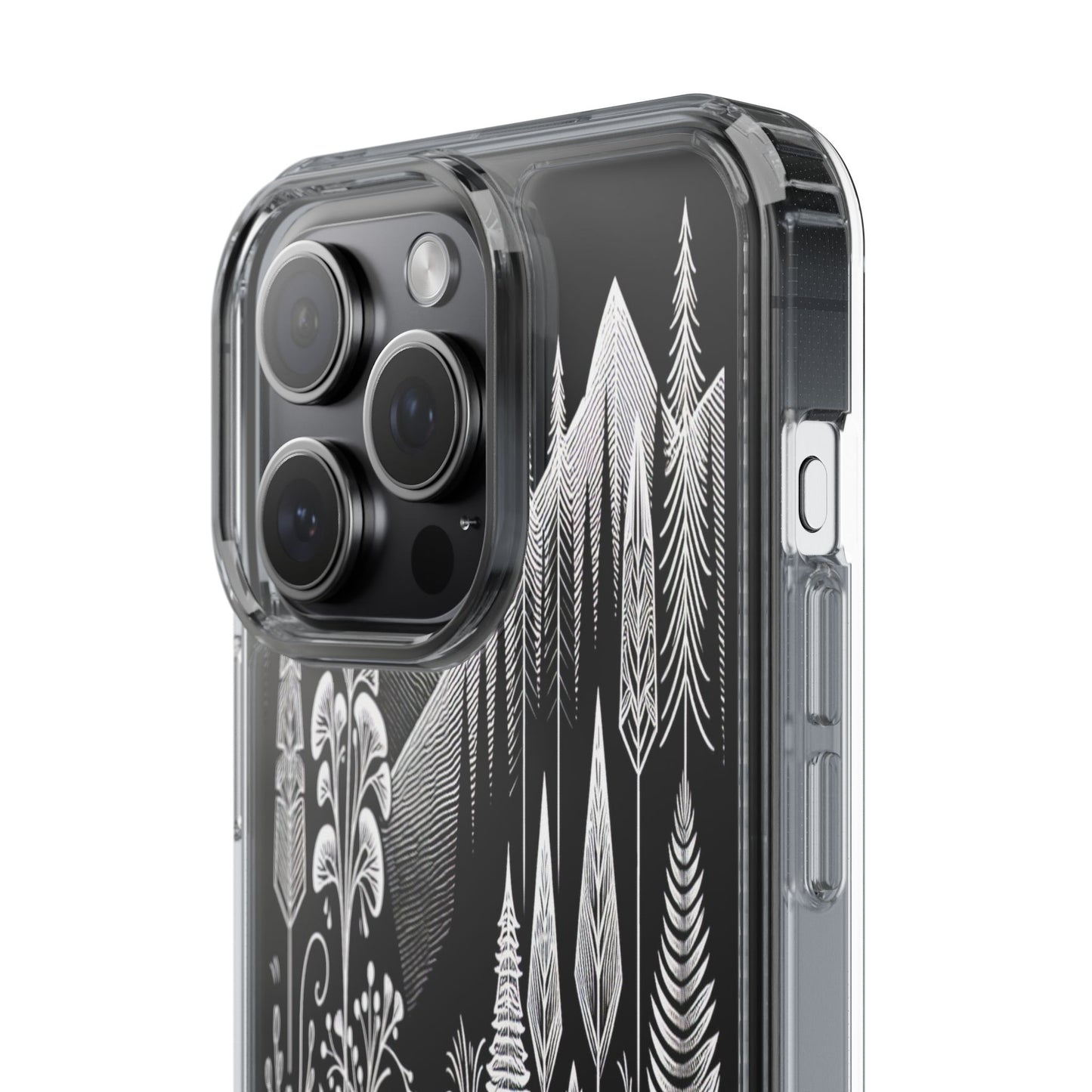 Transparent Alpine Wilderness Pathways Iphone Case Compatible With Iphone 16 15 14 - Clear Phone Cover