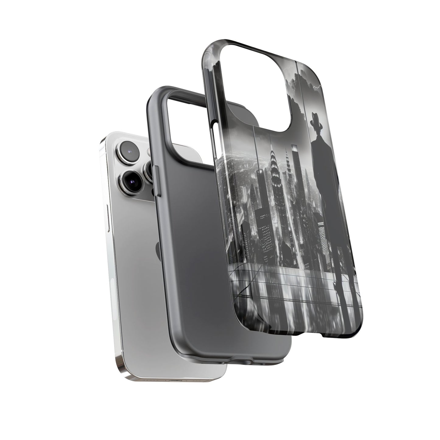 City from the Shadows - Phone Case