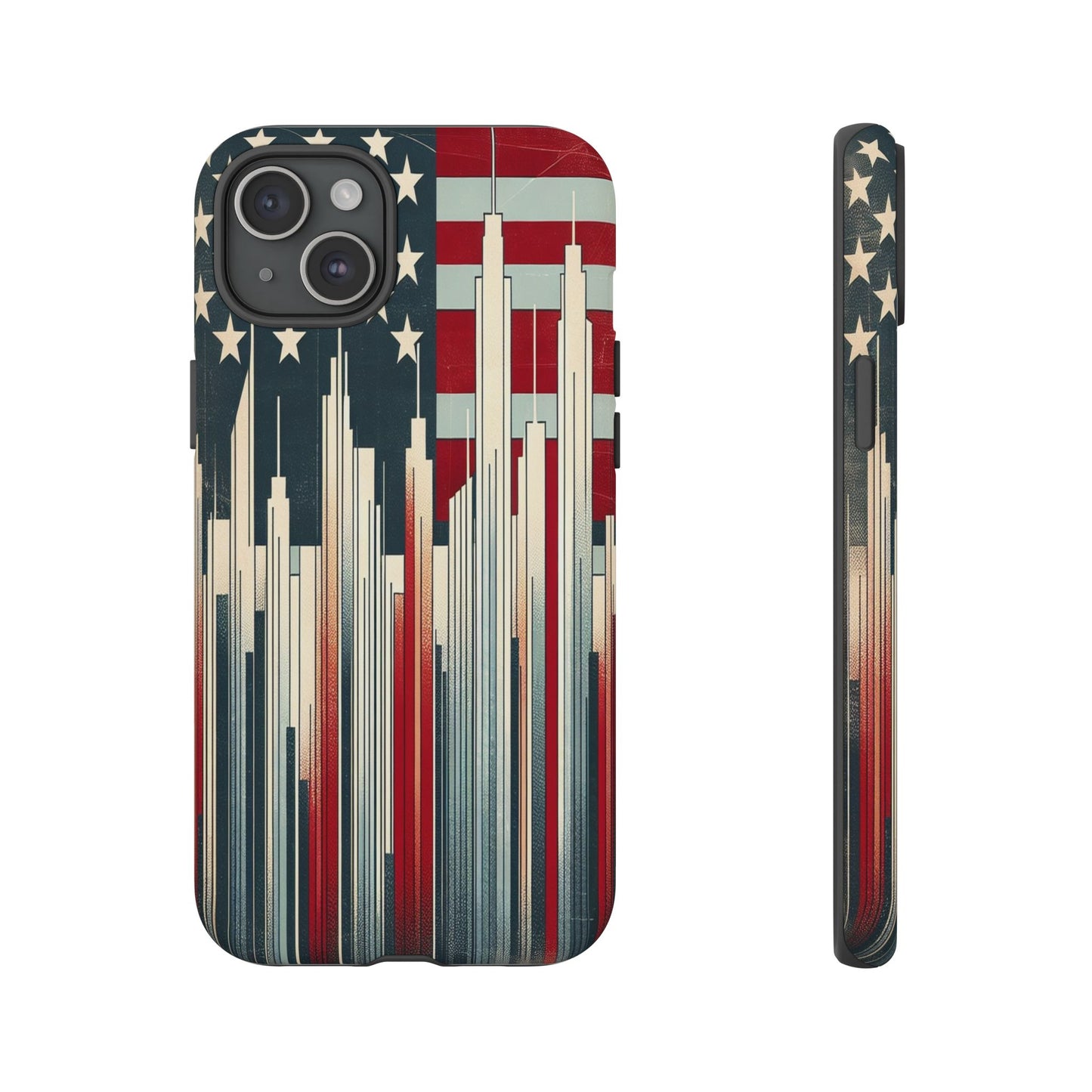 Skyline and Stars Unite - Phone Case