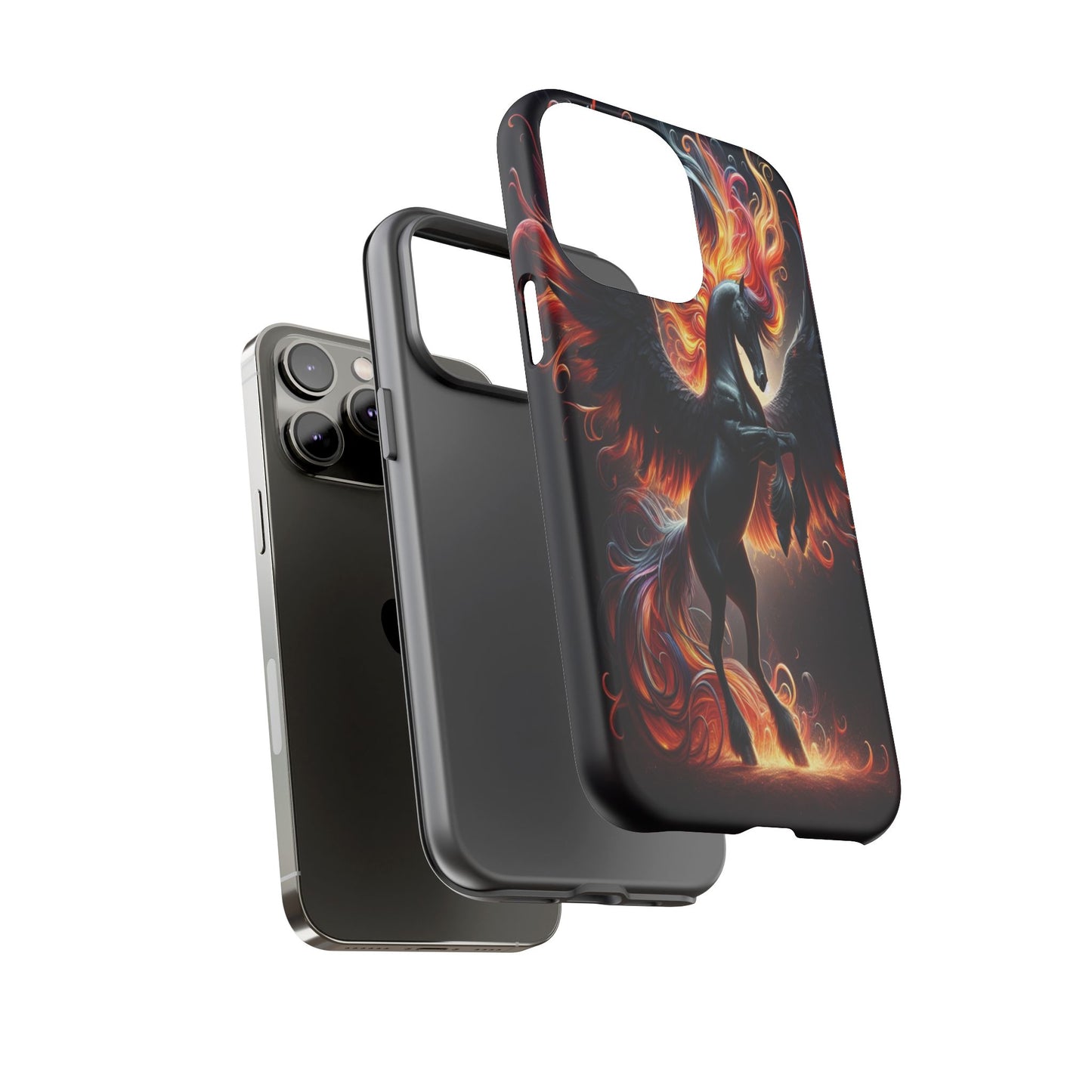 Custom ProtectiveWings of Fire and GraceIphone Case Compatible With Iphone 16 15 14 - Phone Cover