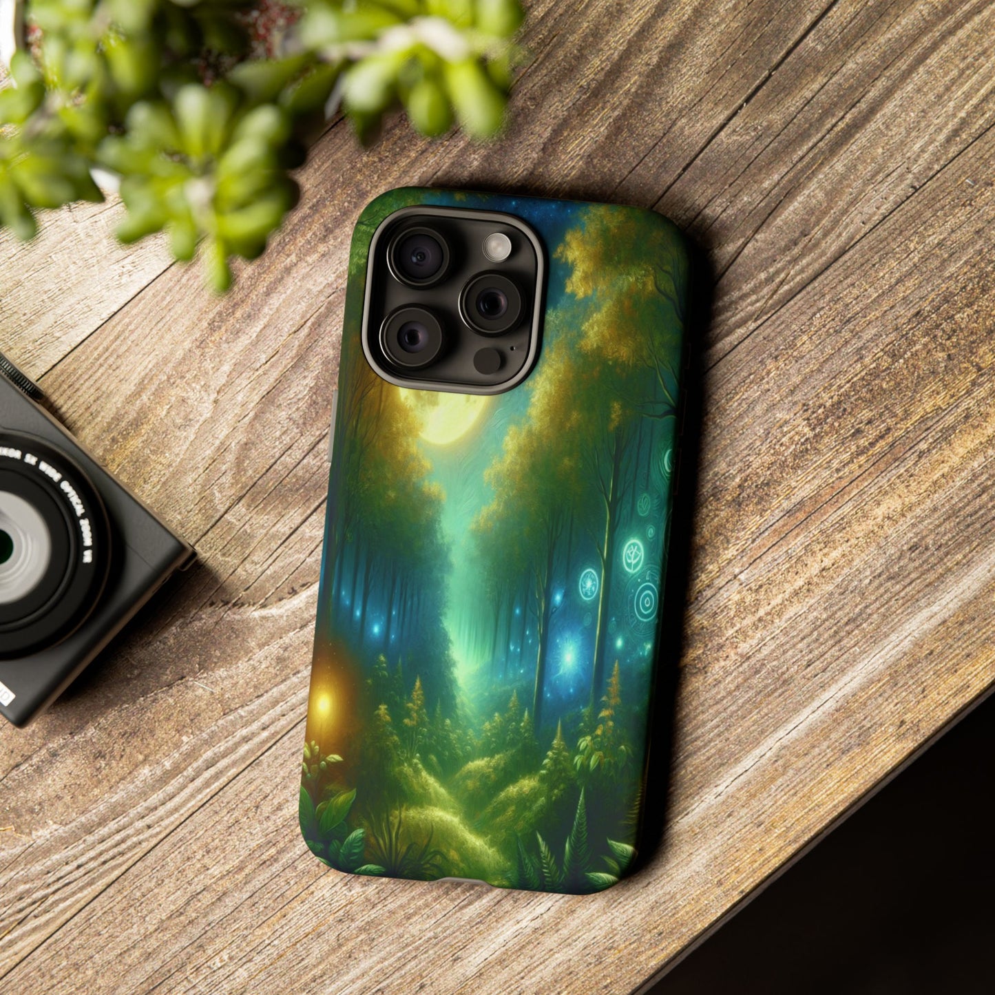Moonlit Forest Wonders - Phone Case