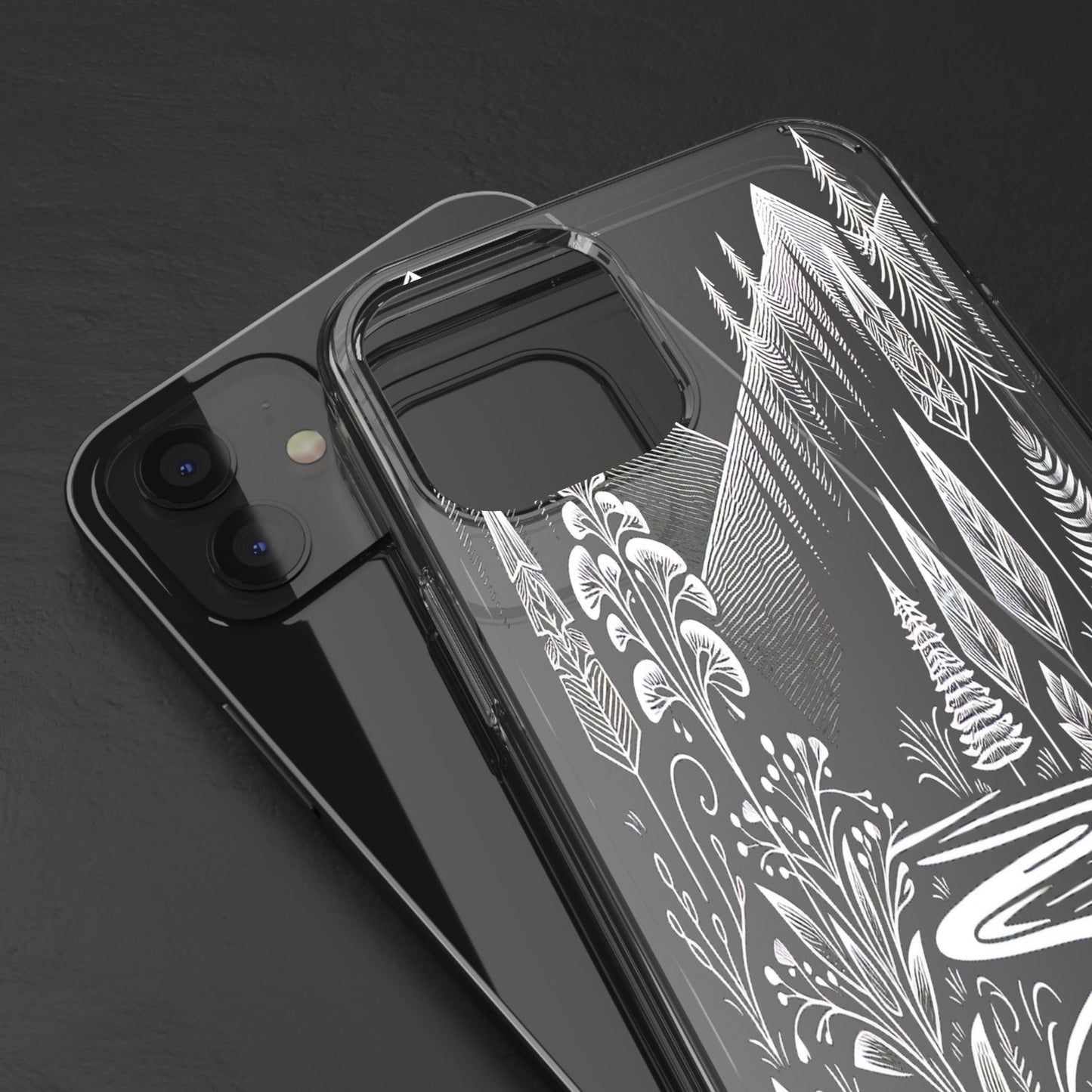 Transparent Alpine Wilderness Pathways Iphone Case Compatible With Iphone 16 15 14 - Clear Phone Cover