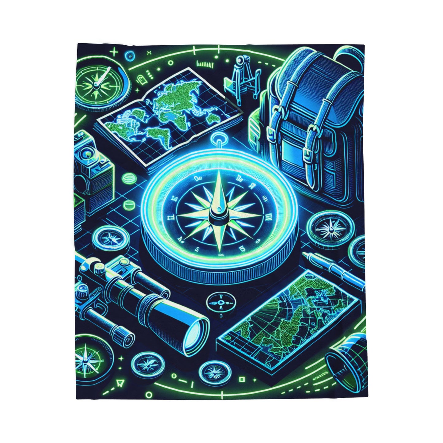 Navigator's Toolbox - Plush Blanket