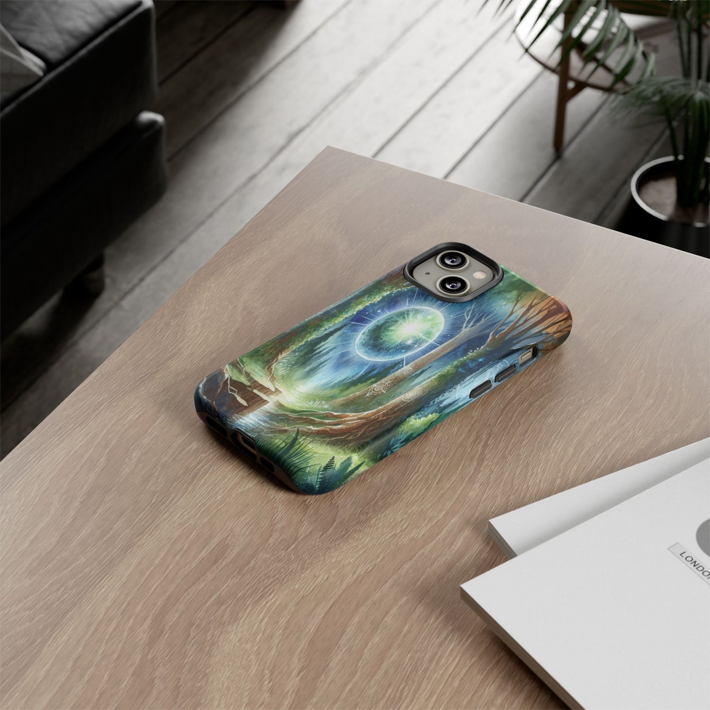 Celestial Forest Vista - Phone Case