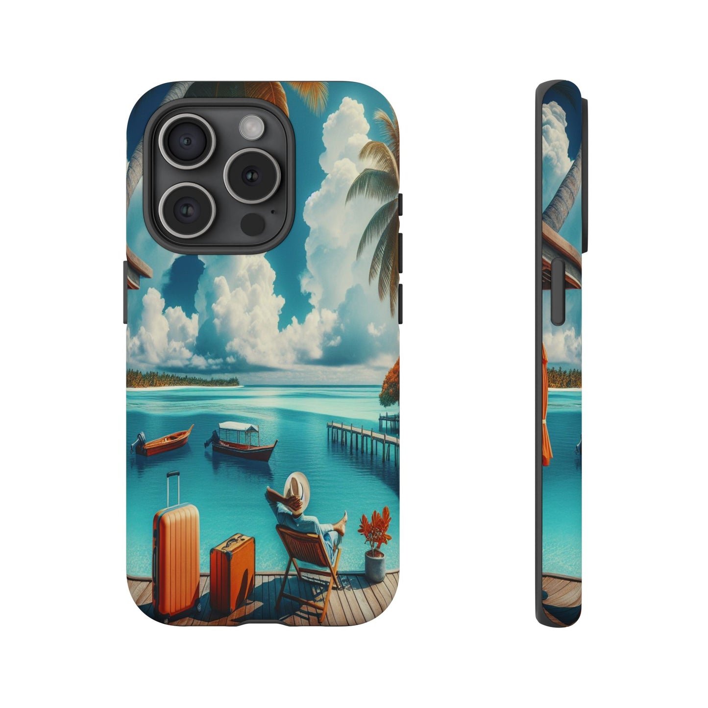 Island Escape Oasis - Phone Case