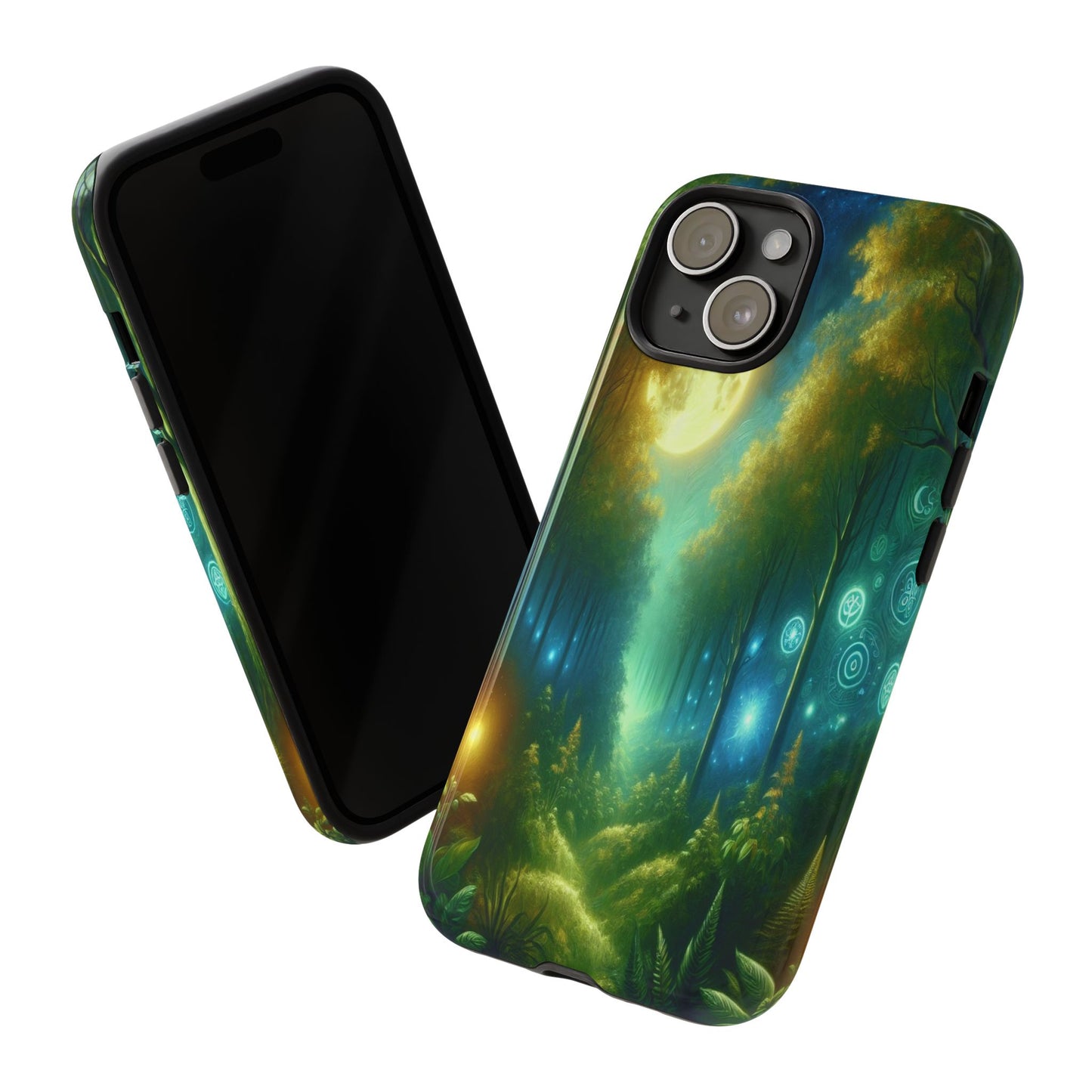 Moonlit Forest Wonders - Phone Case