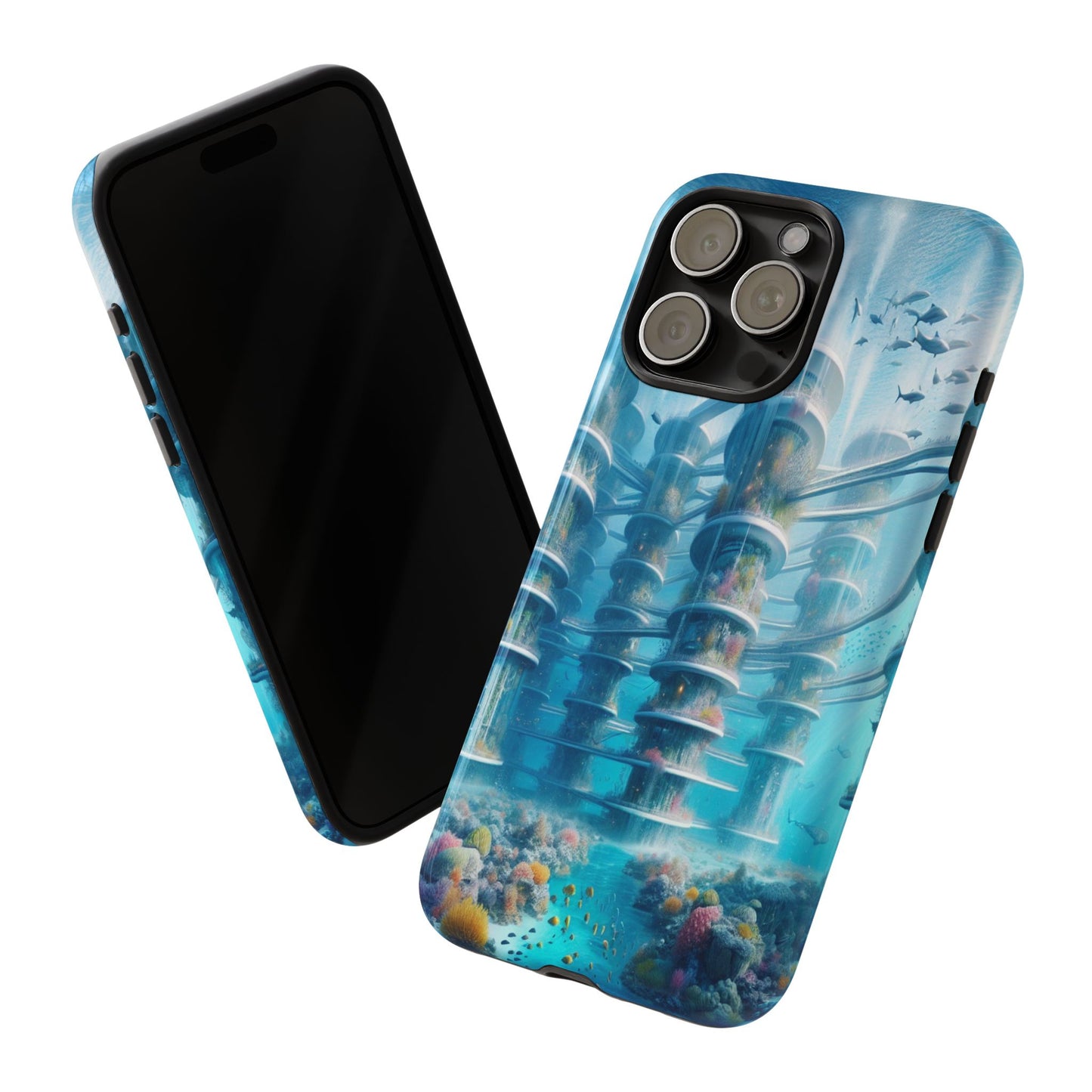 Custom ProtectiveUnderwater Oasis OdysseyIphone Case Compatible With Iphone 16 15 14 - Phone Cover