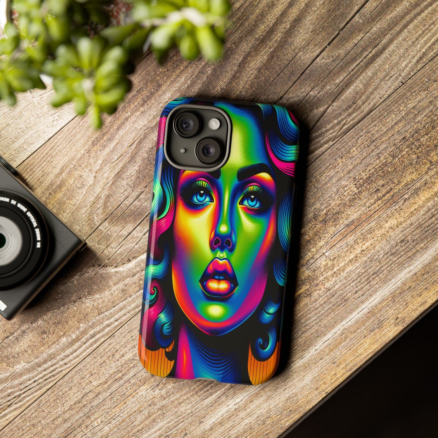 Custom Protective Spectrum Radiance Iphone Case Compatible With Iphone 16 15 14 - Phone Cover