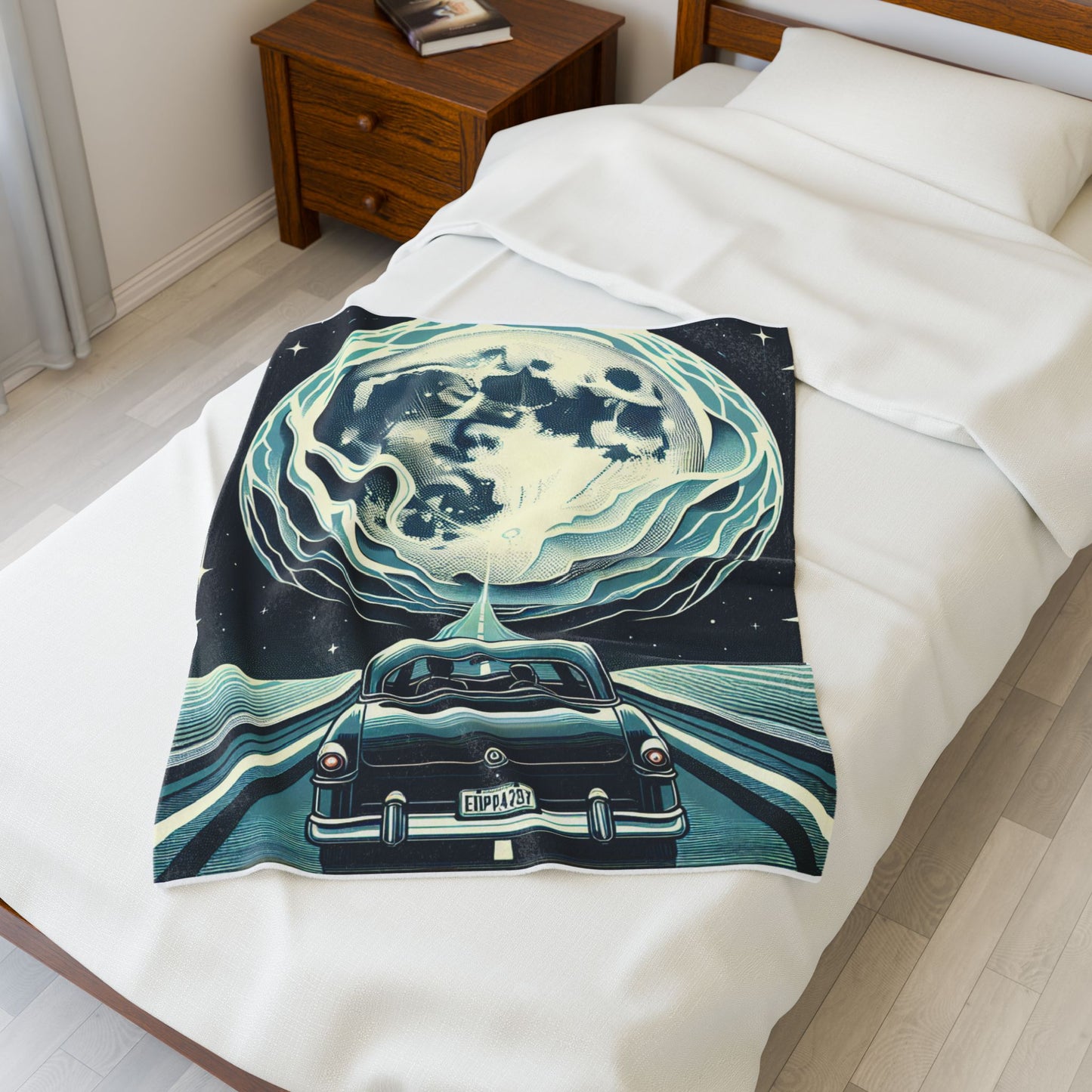 Journey to the Celestial Sphere - Plush Blanket