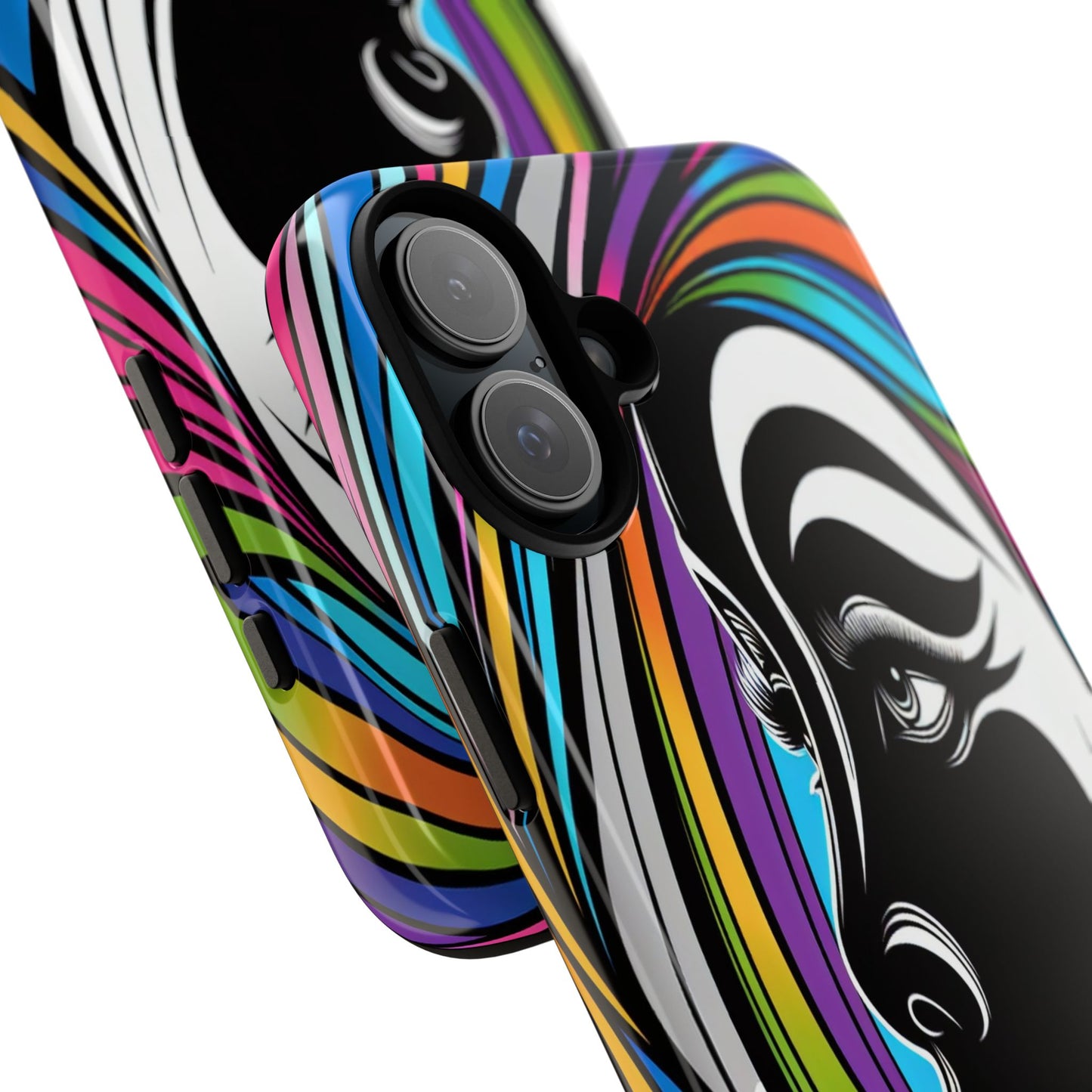 Colorful Portrait Fusion - Phone Case