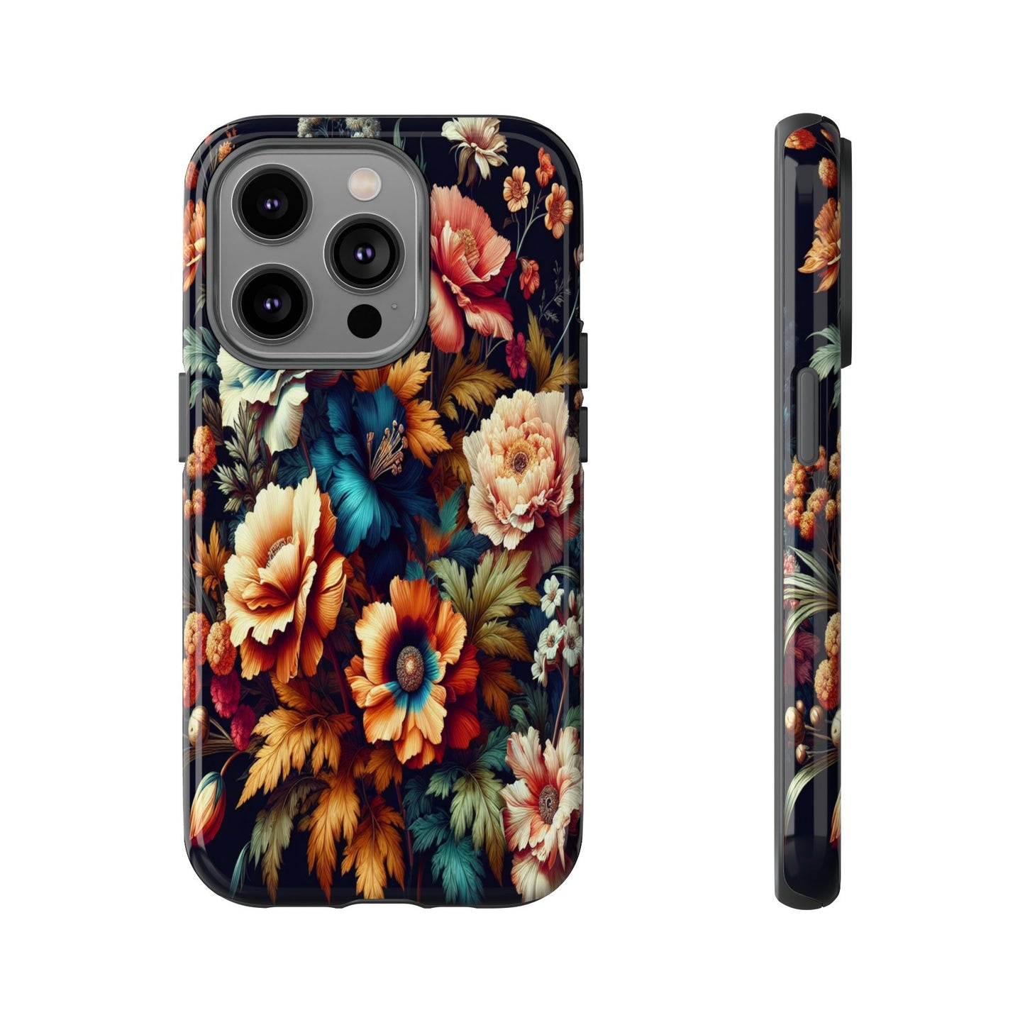 Protective Nature's Palette  Iphone Case Compatible With Iphone 16 15 14 - Phone Cover