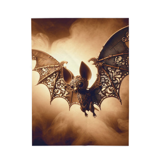 Winged Bat Craftsmanship - Plush Blanket