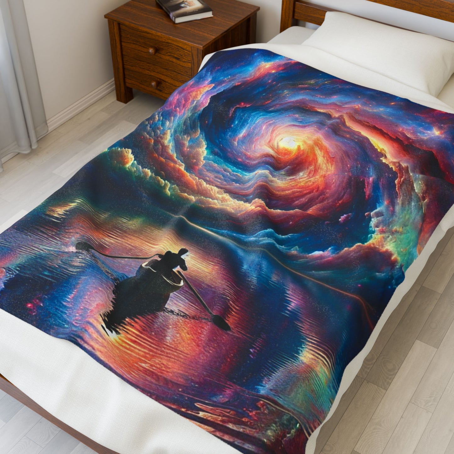 Voyage into Infinity - Plush Blanket