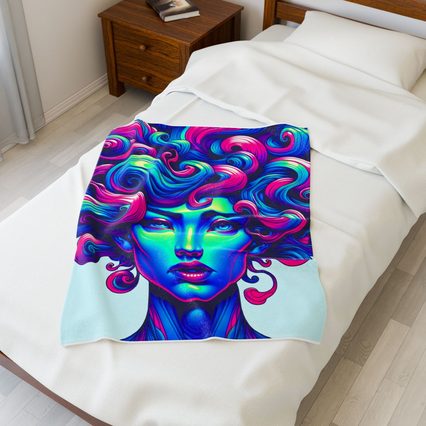 Enigmatic Expression - Plush Blanket