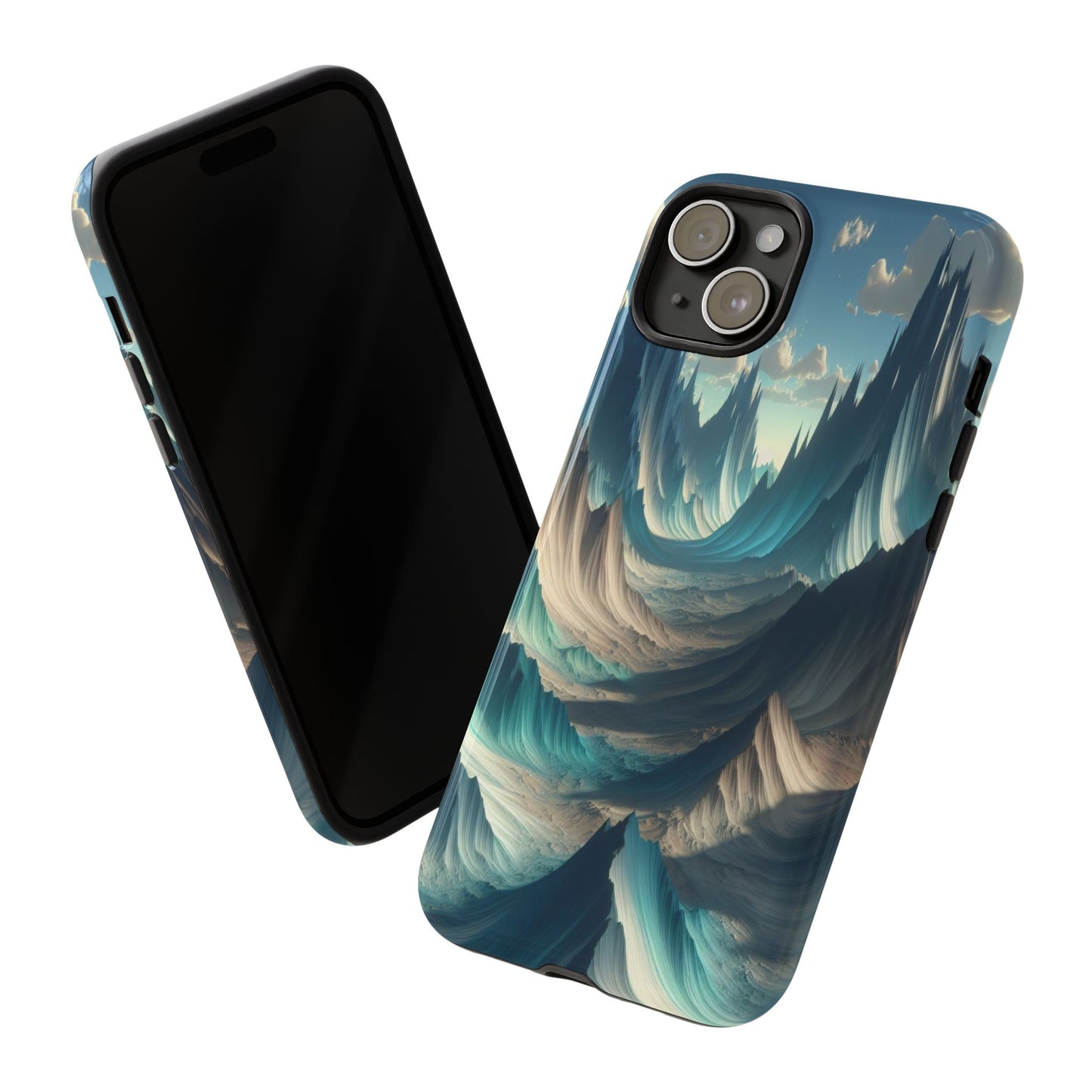 Whispering Peaks of Imagination - Phone Case