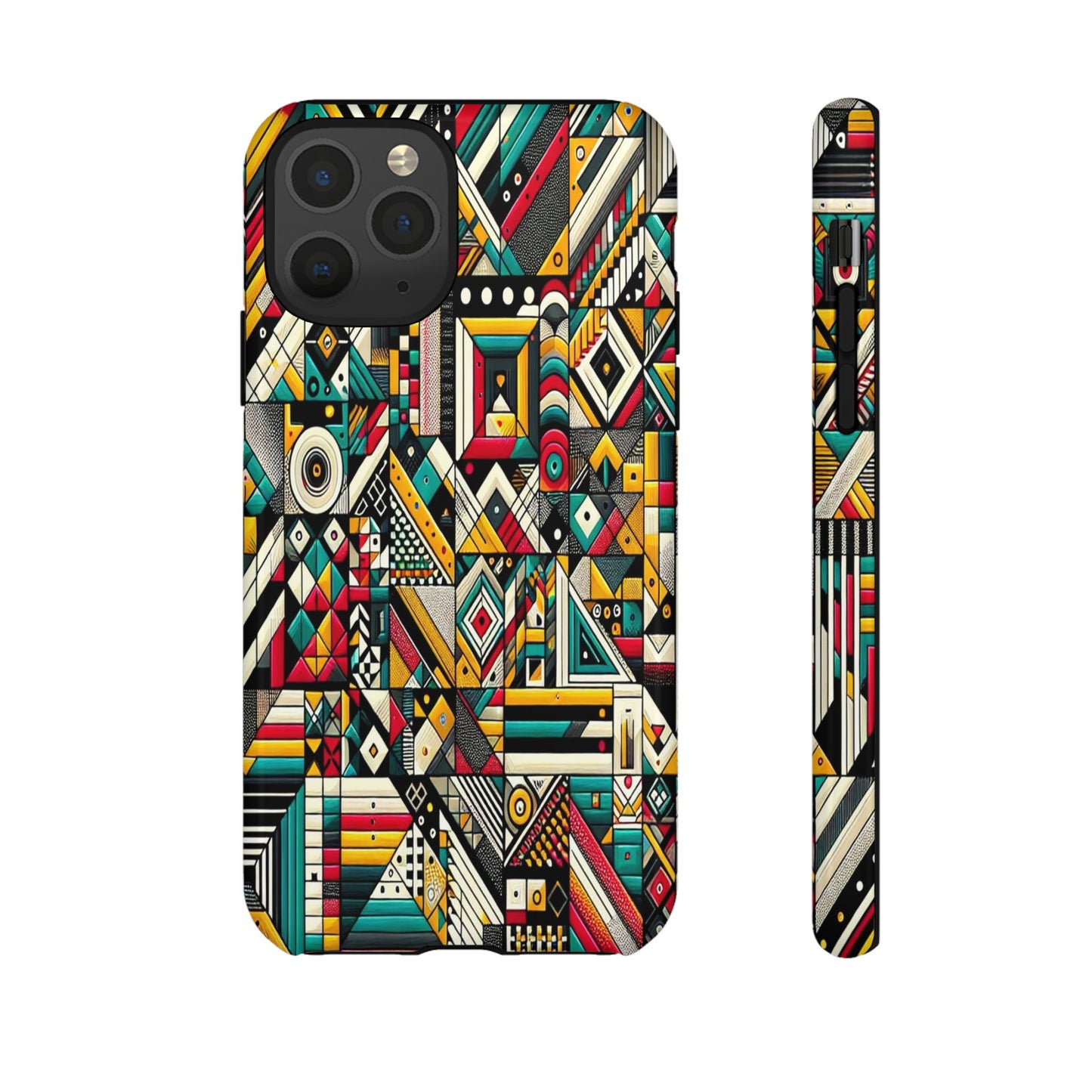 Custom ProtectiveGeometric KaleidoscopeIphone Case Compatible With Iphone 16 15 14 - Phone Cover