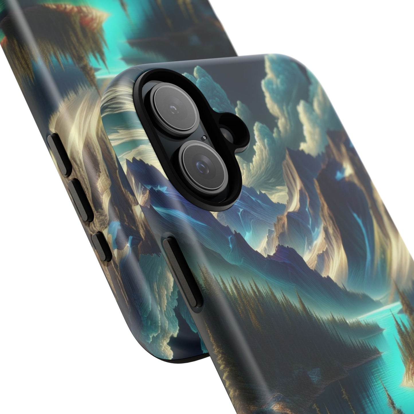 Custom ProtectiveMajestic Peaks and Tranquil WatersIphone Case Compatible With Iphone 16 15 14 - Phone Cover