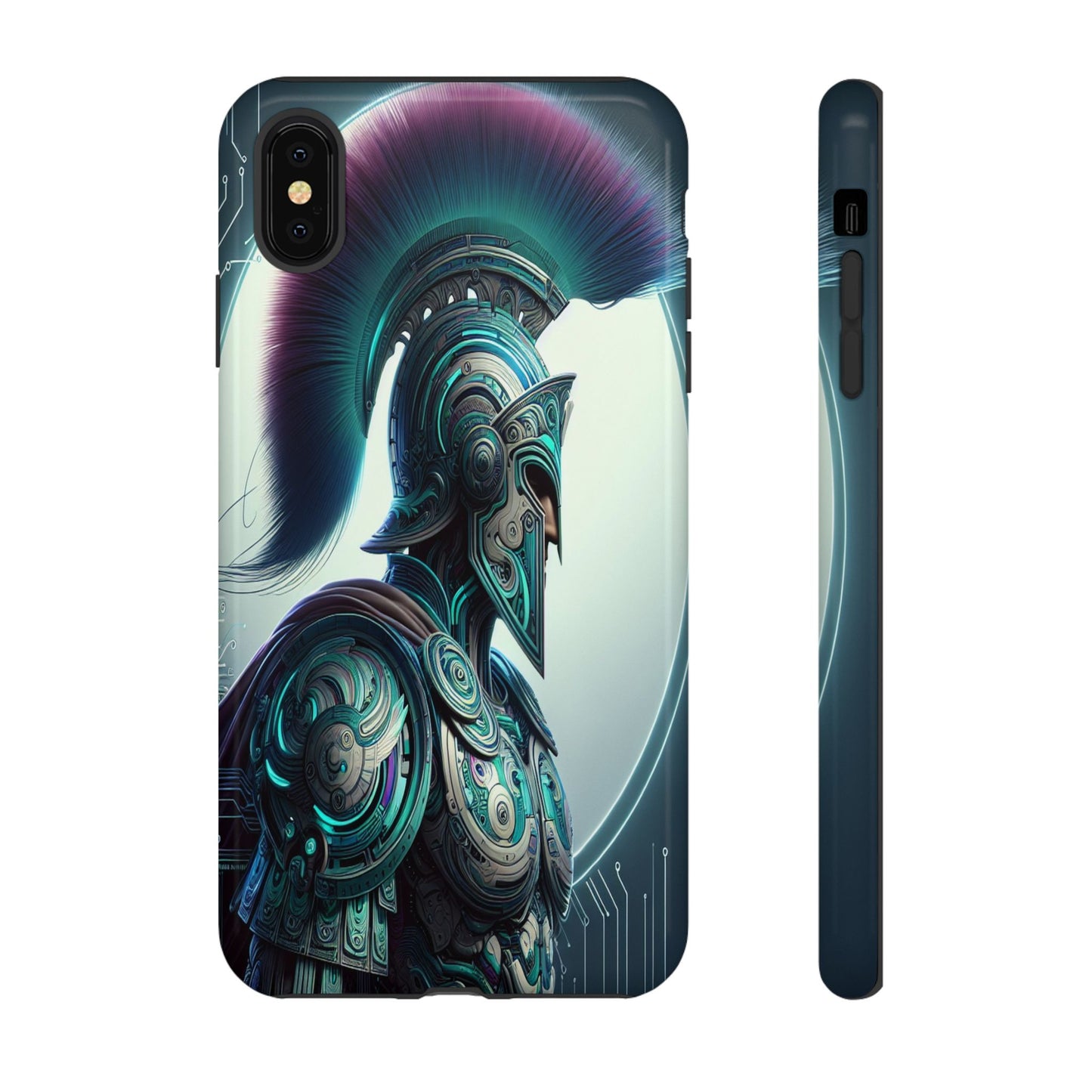 Custom ProtectiveGuardian of the Digital RealmIphone Case Compatible With Iphone 16 15 14 - Phone Cover