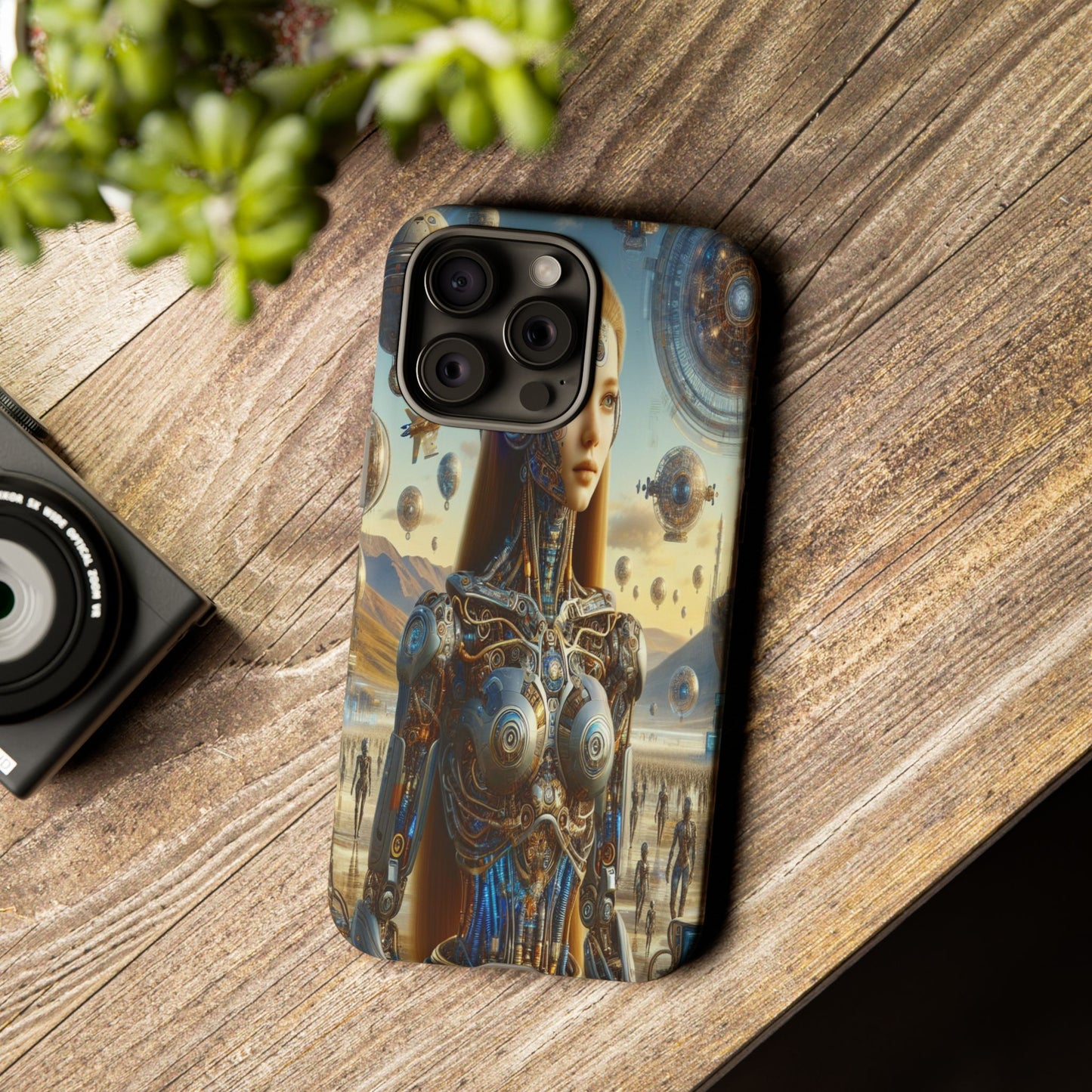 Futuristic Realm of Technology - Phone Case