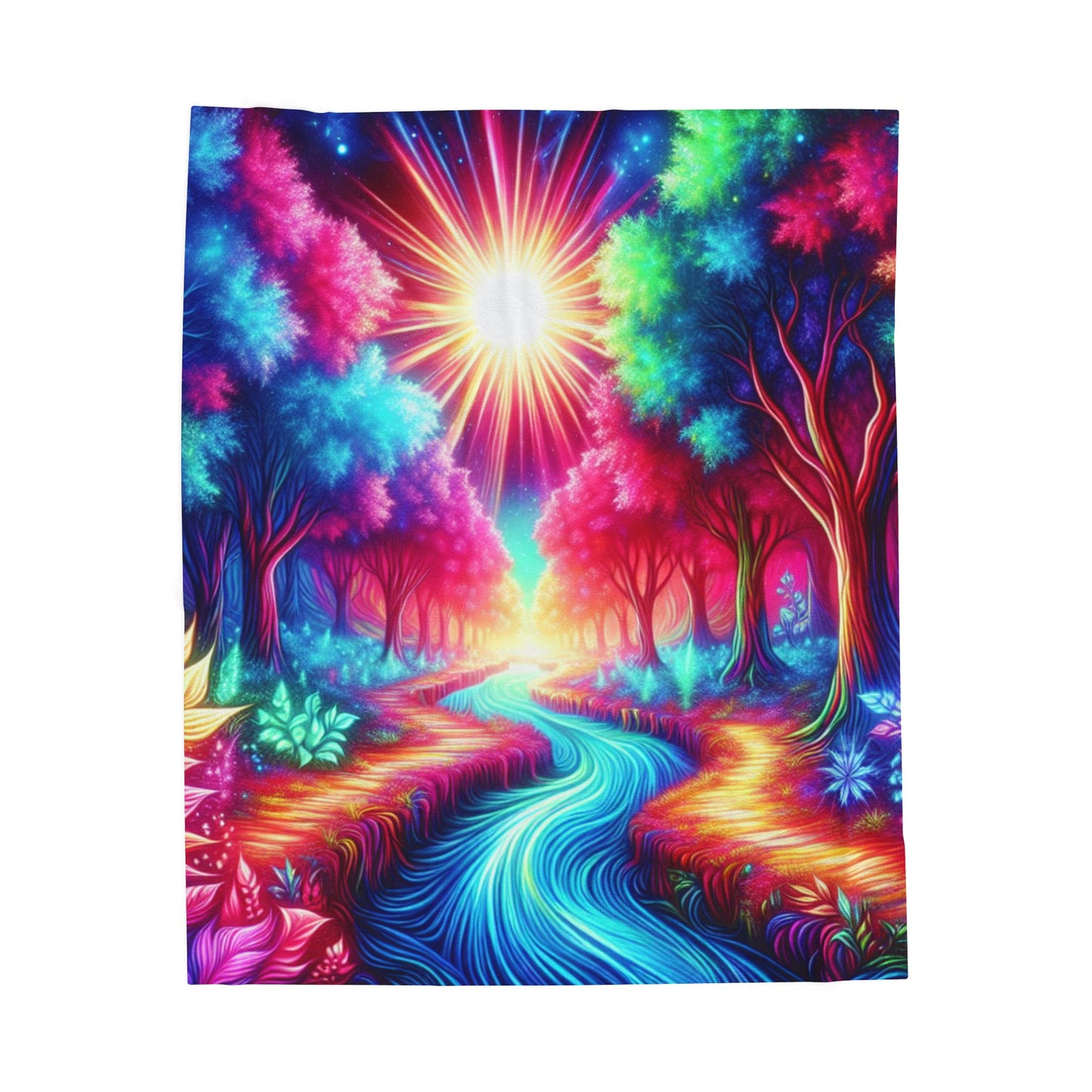 Enchanted Radiance - Plush Blanket