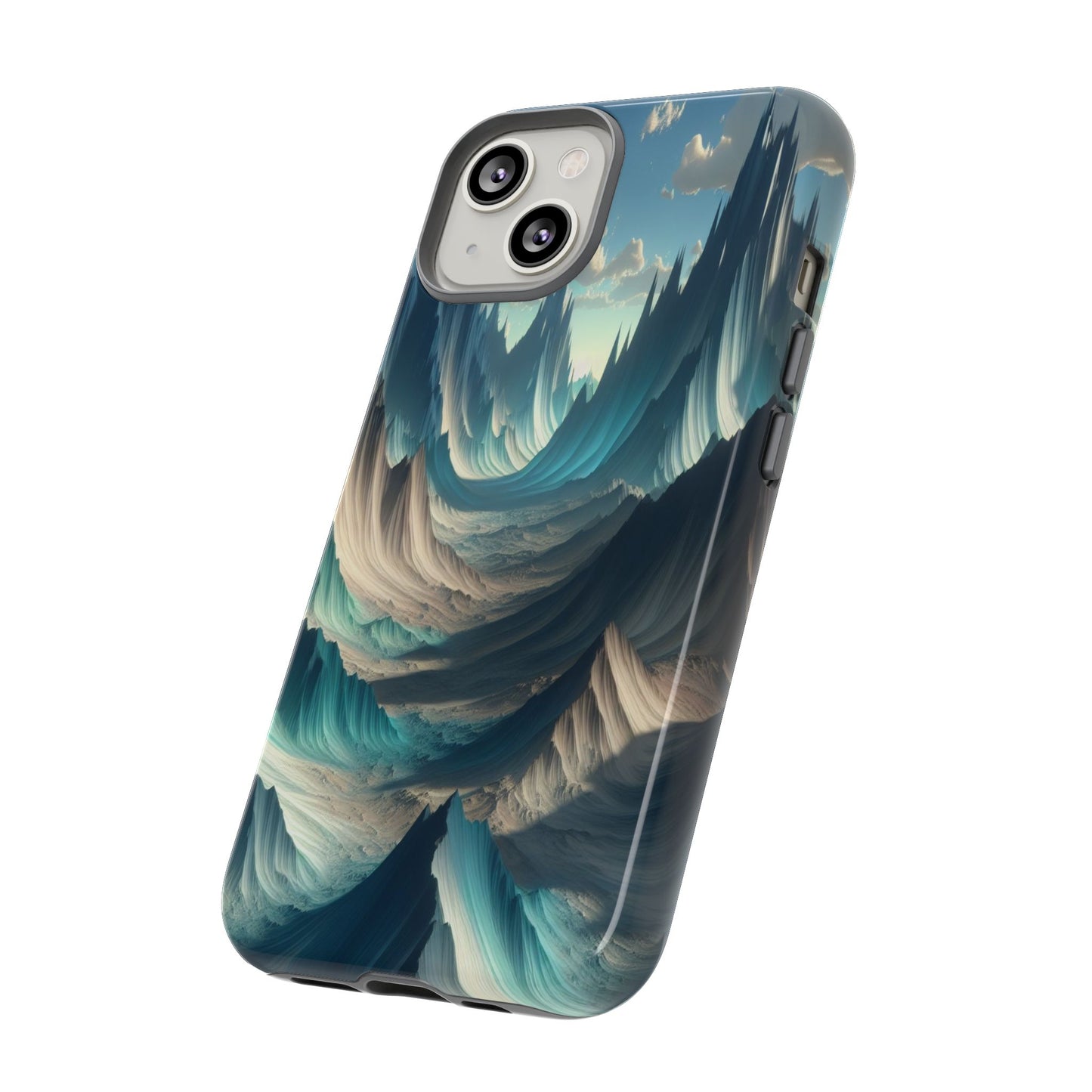 Whispering Peaks of Imagination - Phone Case