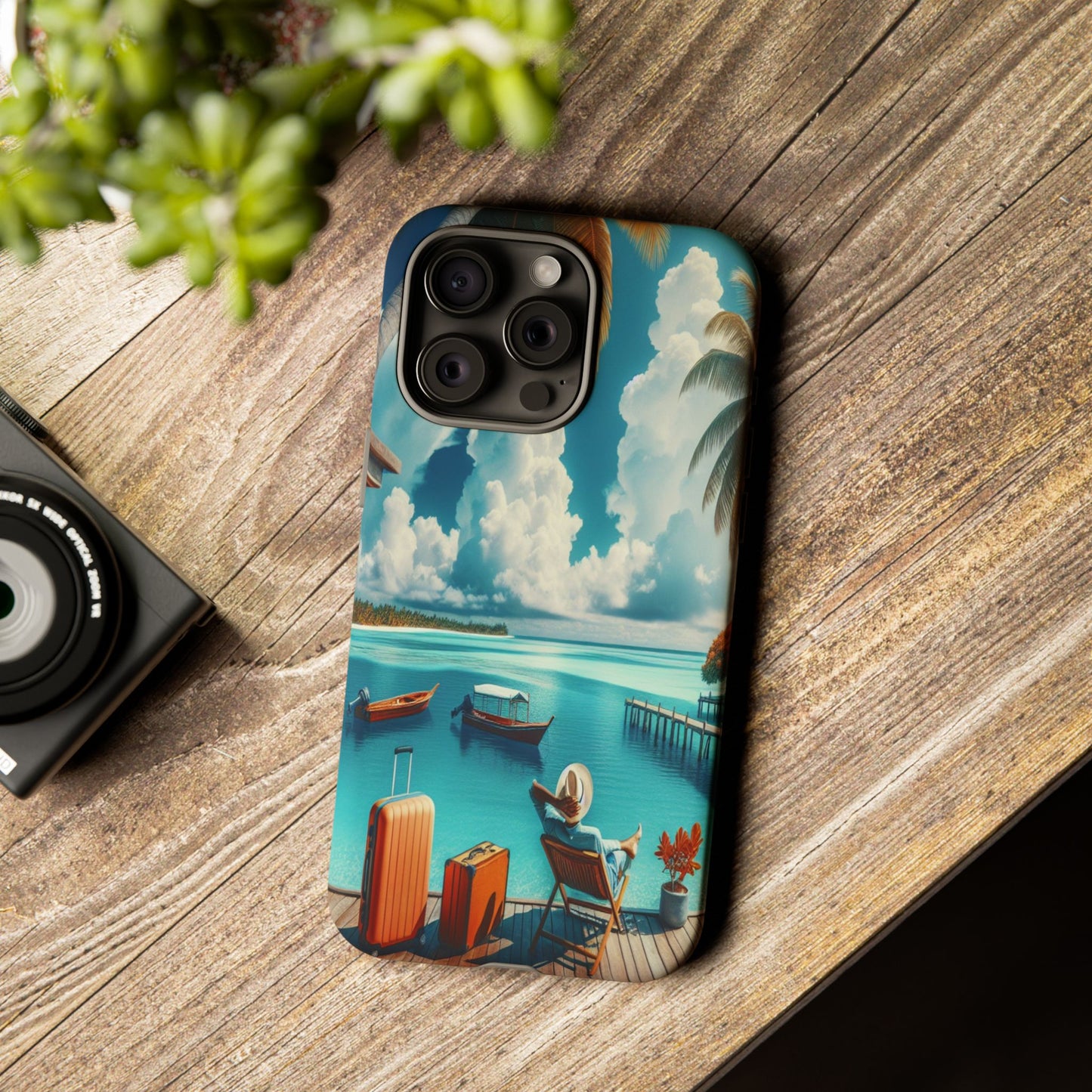 Island Escape Oasis - Phone Case