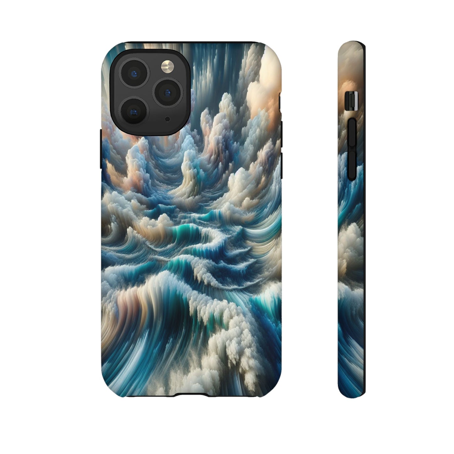 Waves of Clouded Light - Phone Case